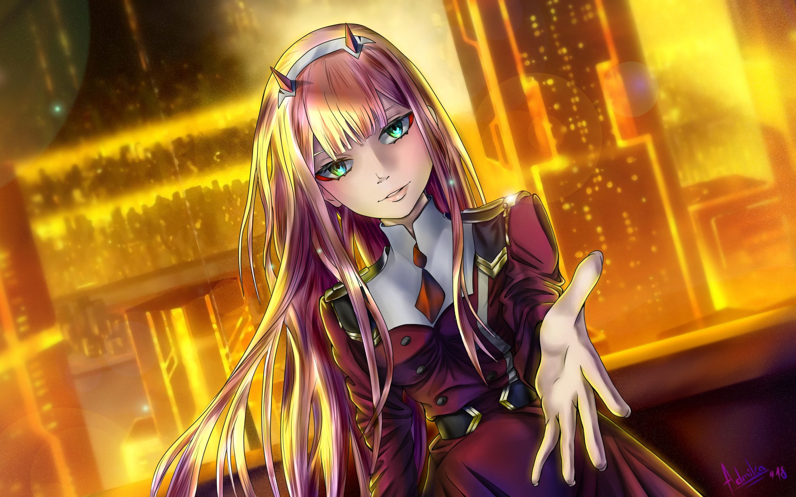 Darling In The FRANXX Zero Two Wallpapers - Wallpaper Cave