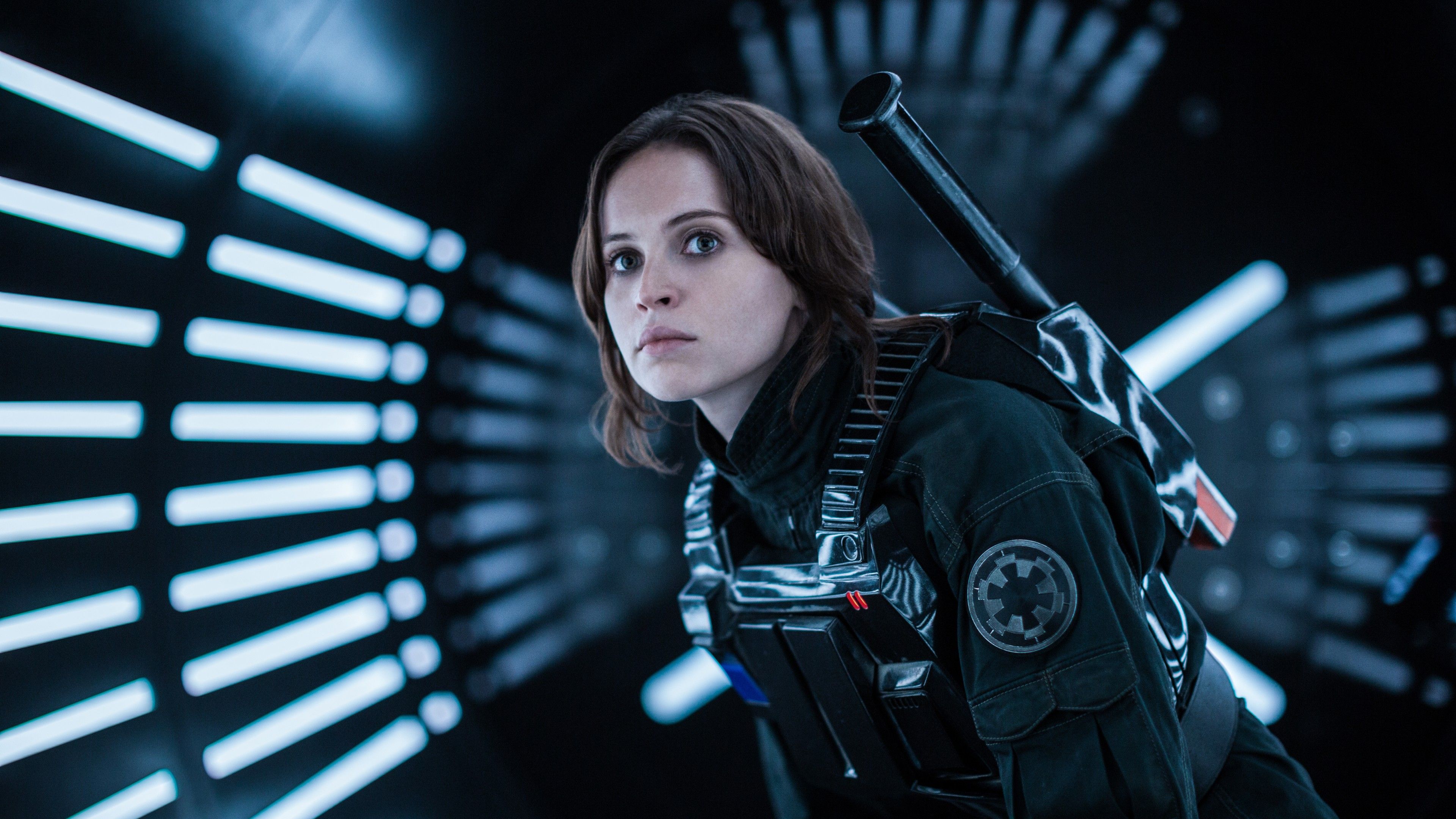 Wallpaper Felicity Jones, Jyn Erso, Rogue One: A Star Wars Story, 4K, 5K, Movies,. Wallpaper for iPhone, Android, Mobile and Desktop