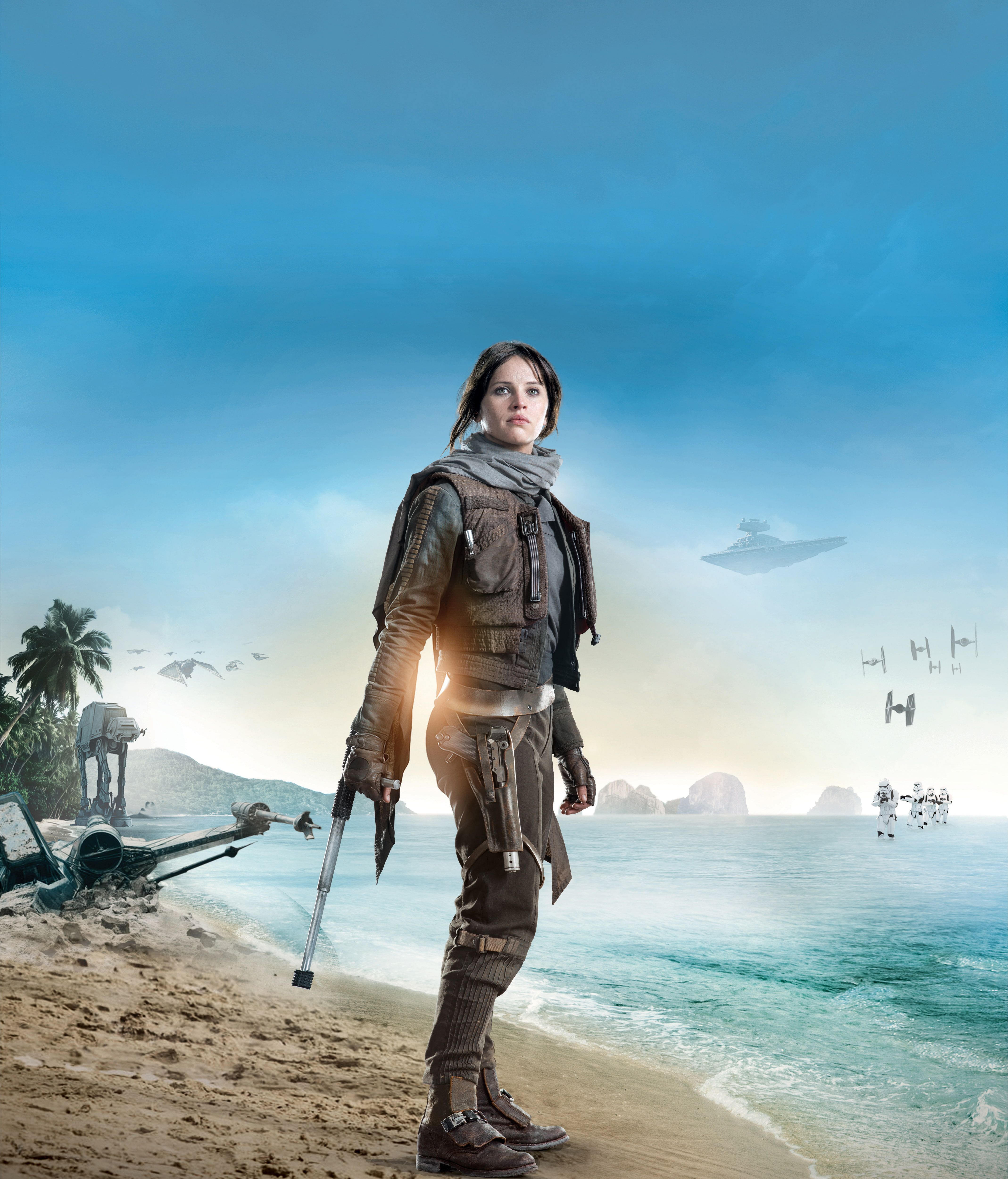 Rogue One: A Star Wars Story Felicity Jones Jyn Erso K K #wallpaper #hdwallpaper #desktop. War stories, Jyn erso, Rogue one star wars