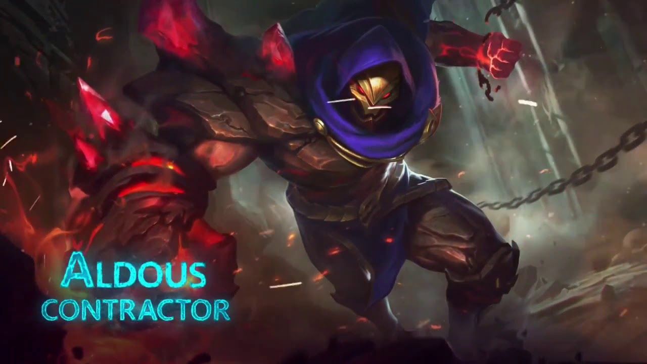 aldous the contractor Mobile Legends Moving Wallpaper / Mobile legends Live Wallpaper