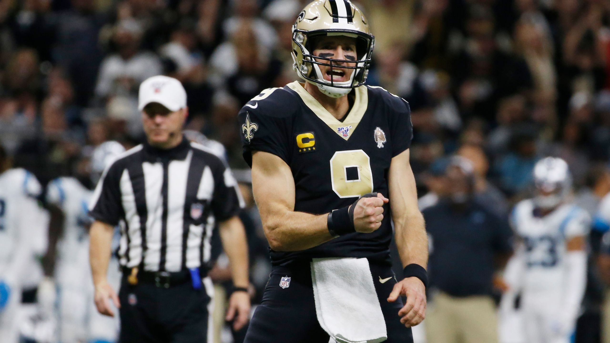 Saints QB Brees chasing NFL history again in prime time. KRQE News 13