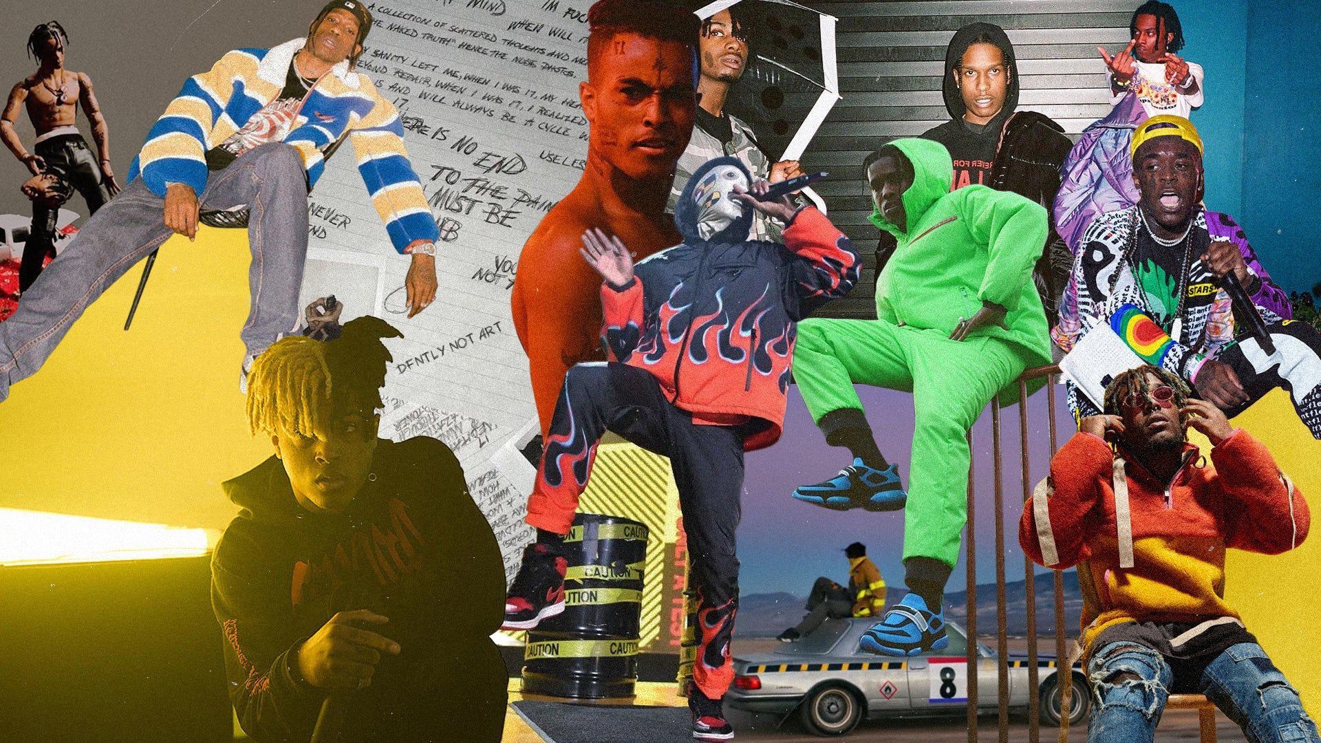 Rap collage