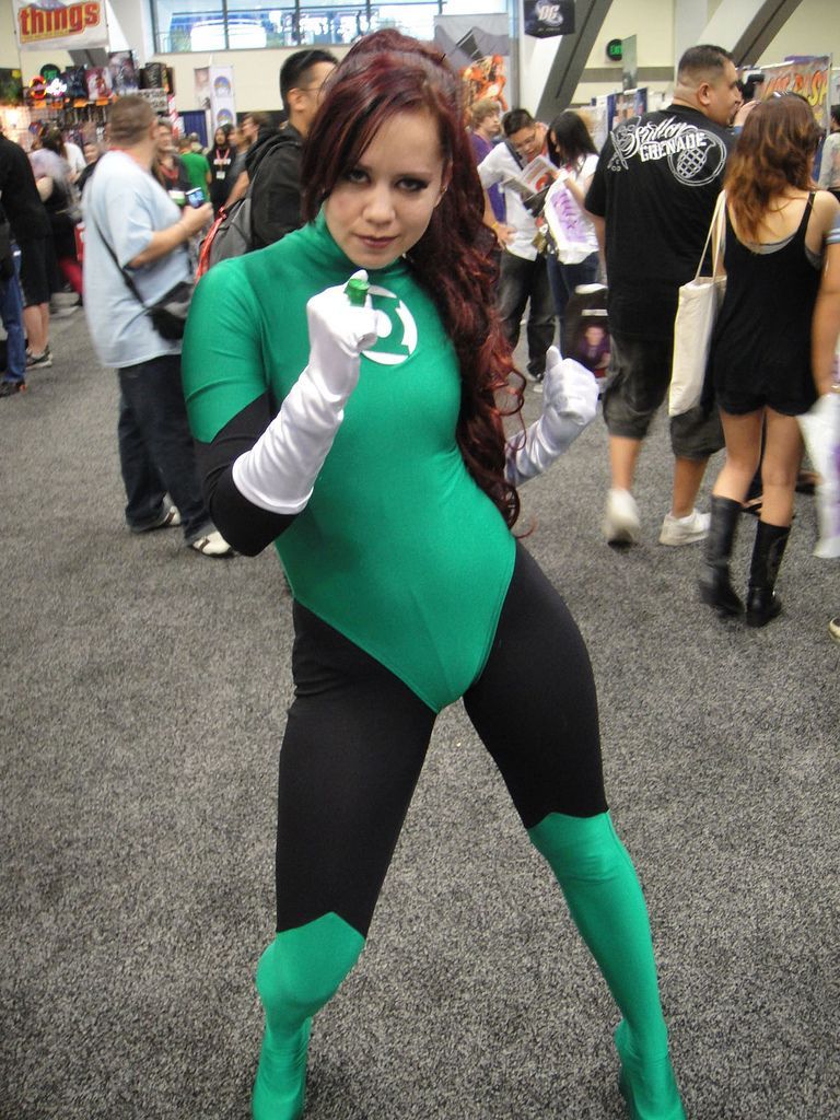 A true GL fan. Green lantern cosplay, Green lantern costume, Green lantern