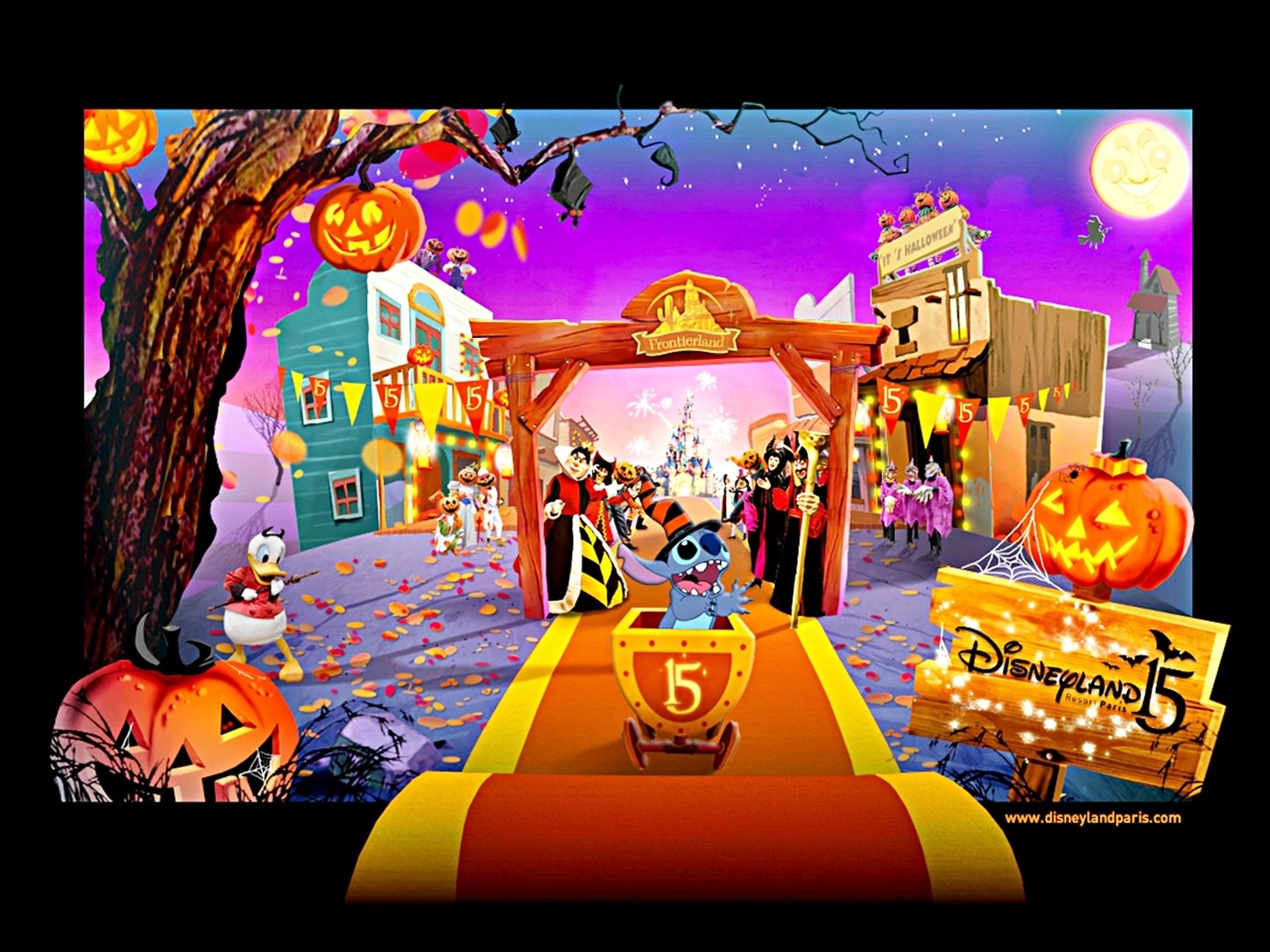 Walt Disney Halloween Wallpaper