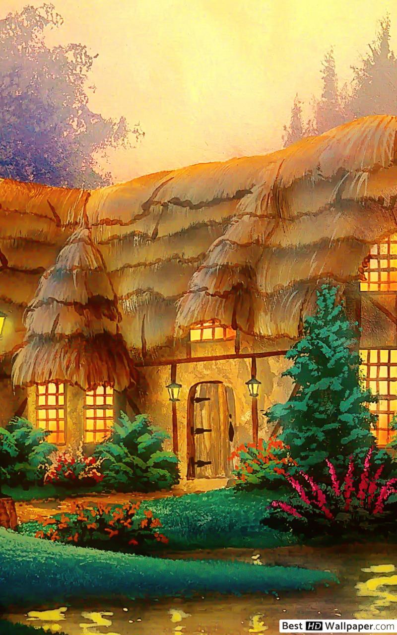 Enchanted Cottage HD wallpaper download