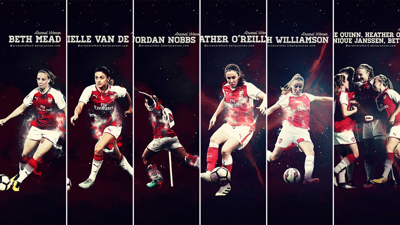 Amazing Arsenal Women phone wallpaper