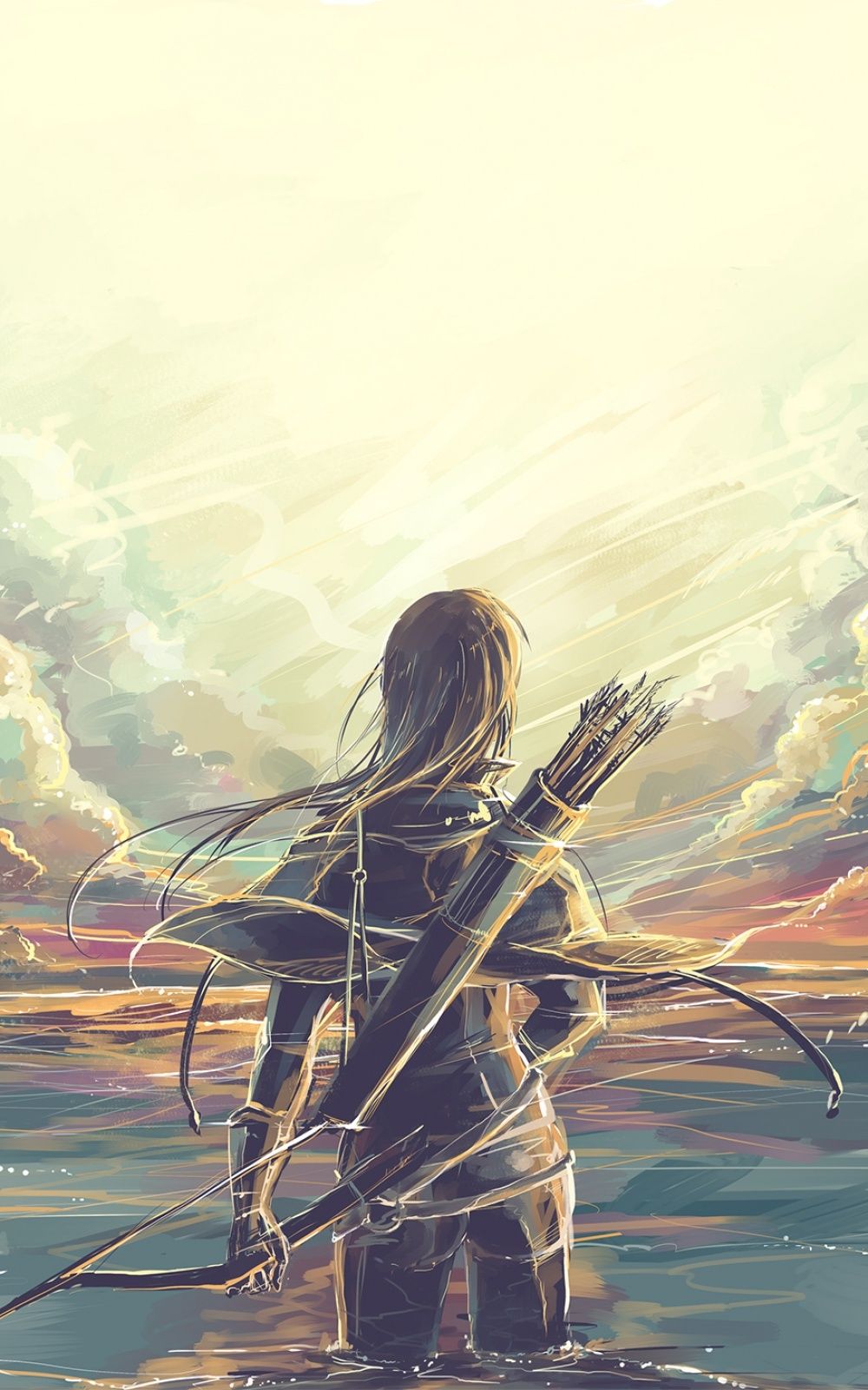 Women Warrior Mobile Wallpaper