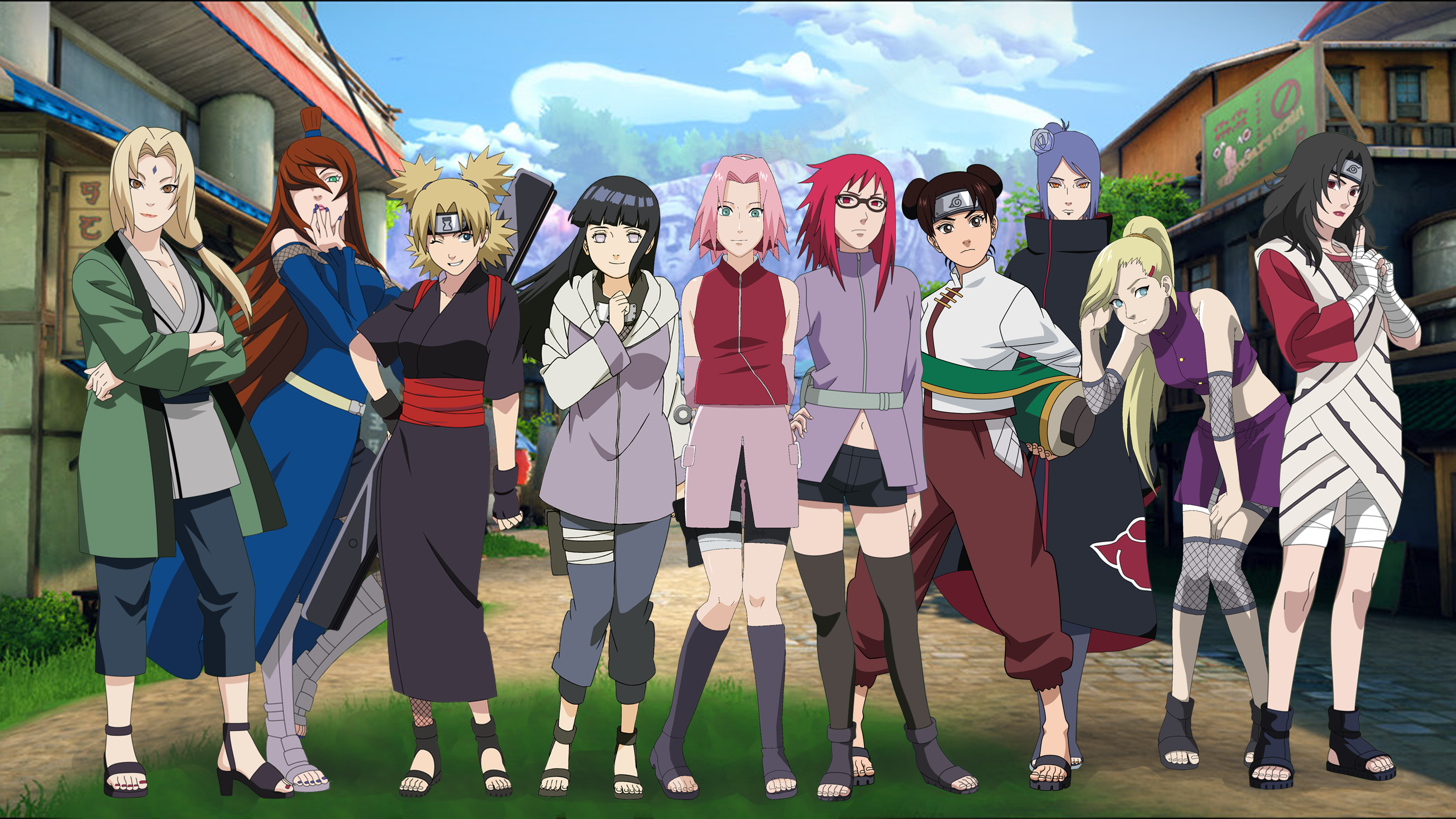 Naruto Shippuden Girl Wallpaper. Naruto girls, Anime, Naruto