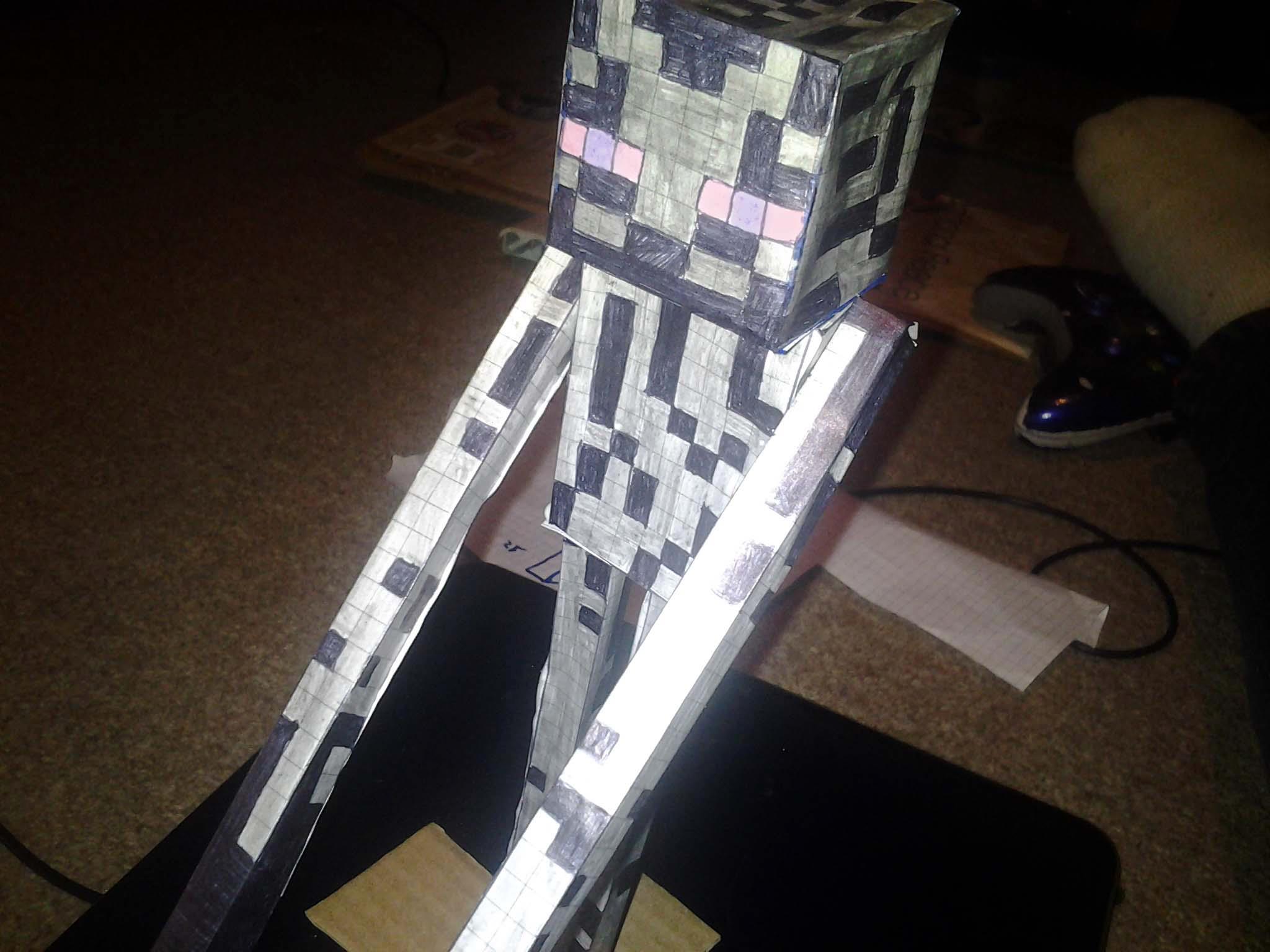 Let's make Papercraft!, Minecraft, Halo