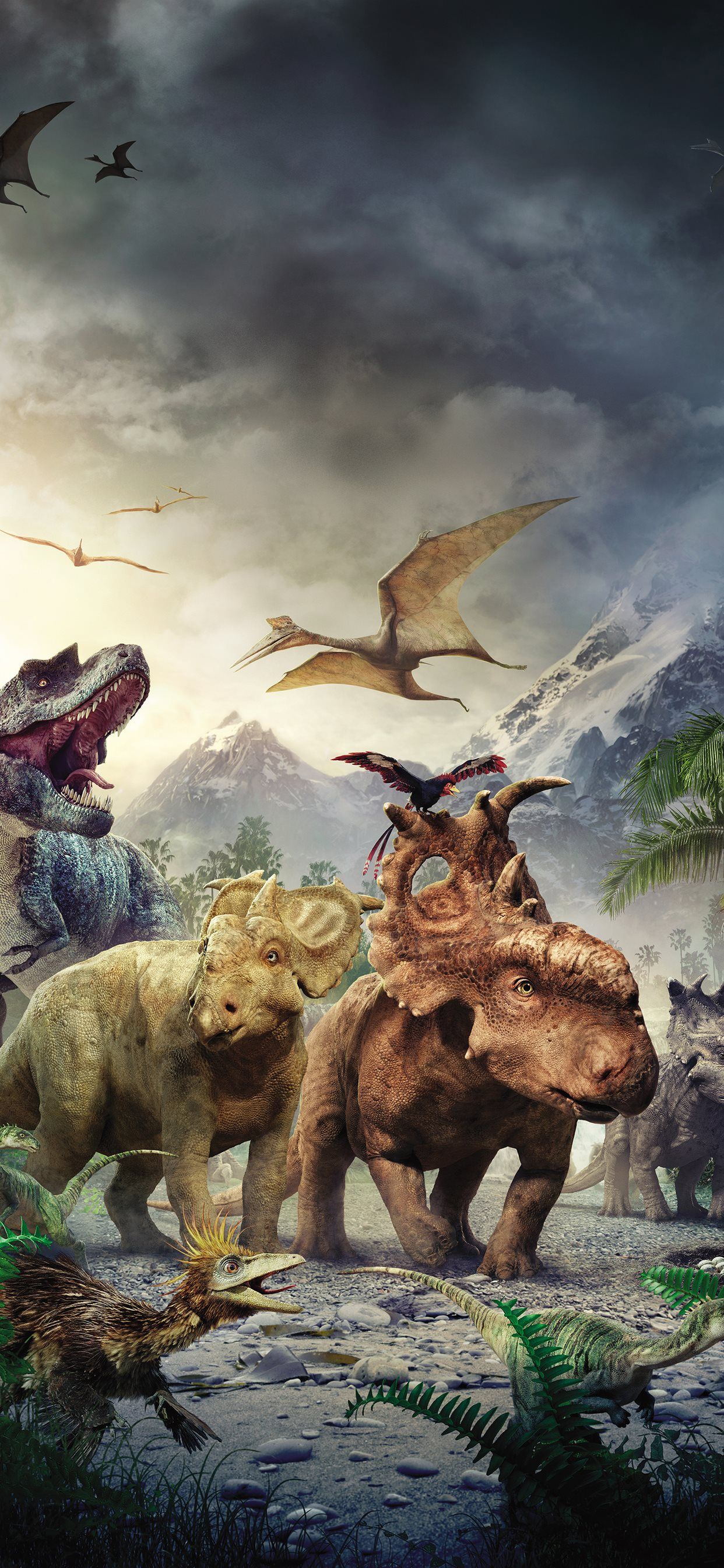 walking with the dinosaurs iPhone 11 Wallpaper Free Download