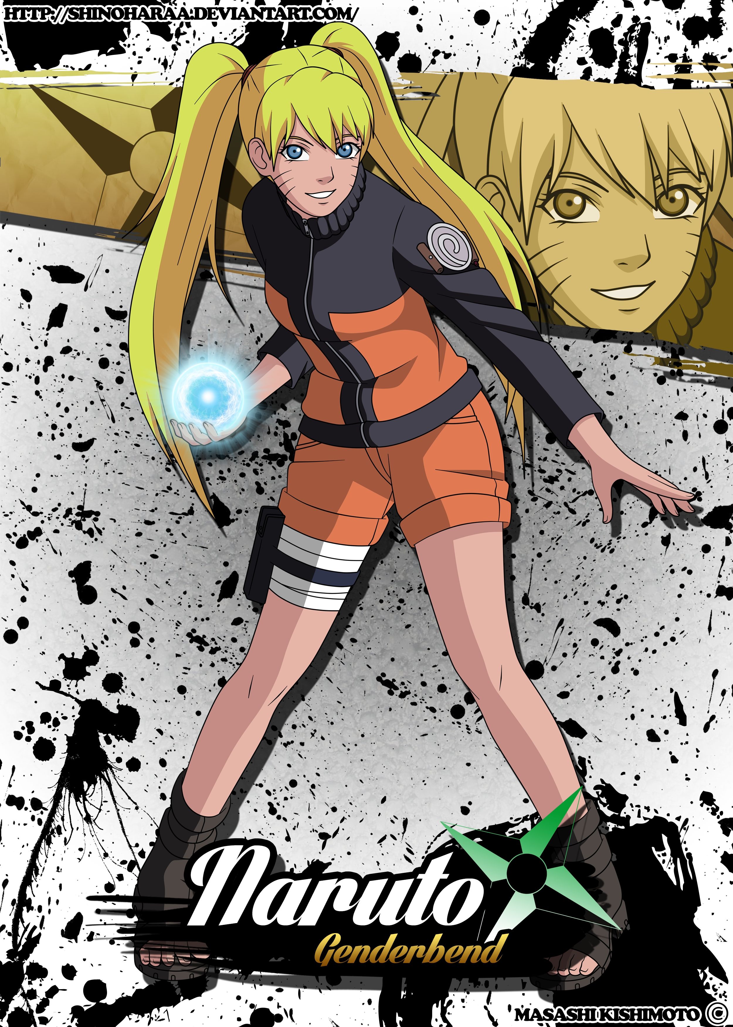 Uzumaki Naruto (Female) Mobile Wallpaper Anime Image Board