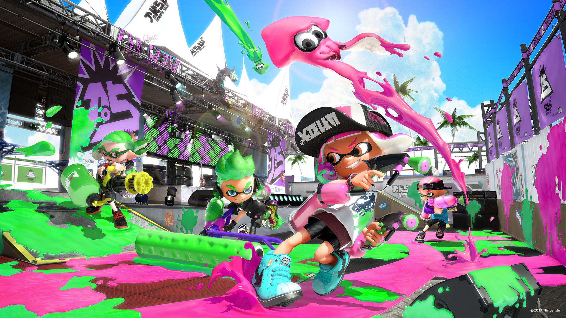 Volume 1 of the Splatoon: Squid Kids Comedy Show manga will be releasing in English this July