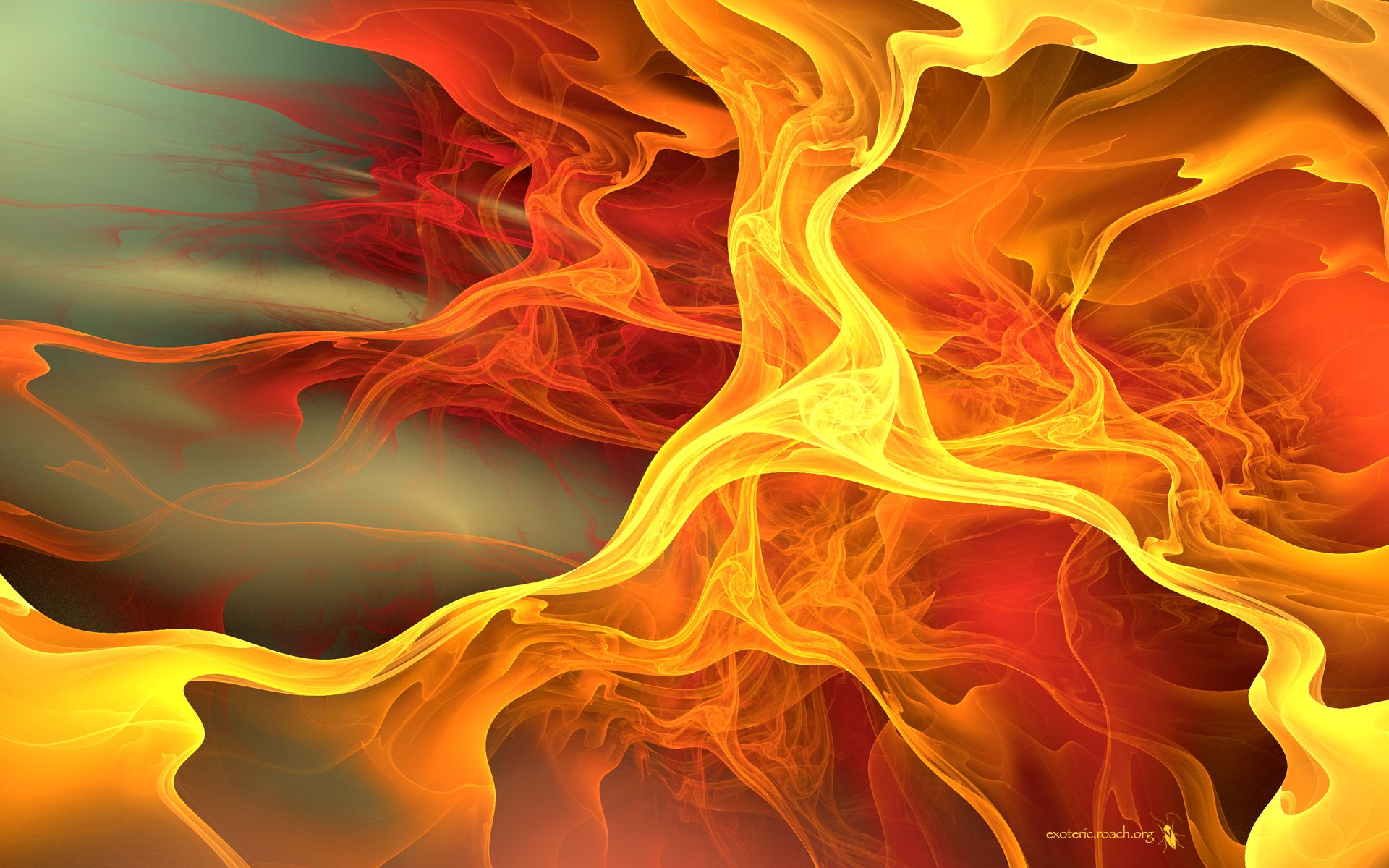 Yellow Fire Wallpapers - Wallpaper Cave