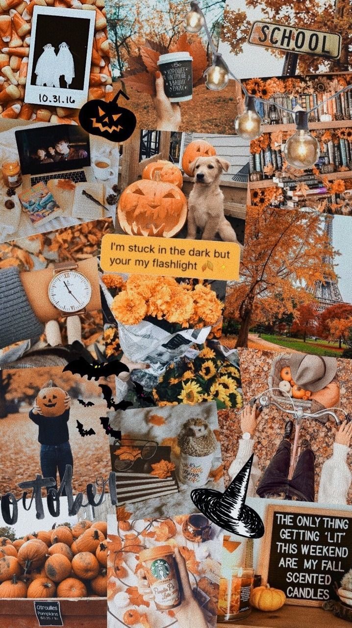 Collage Halloween iPhone Wallpapers - Wallpaper Cave