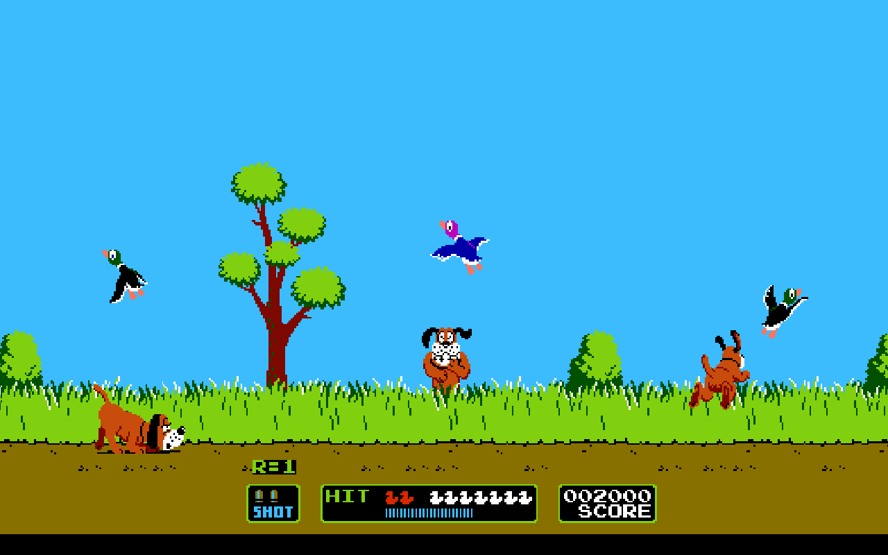 Duck Hunt (NES). Classic video games, Duck hunting, Classic games