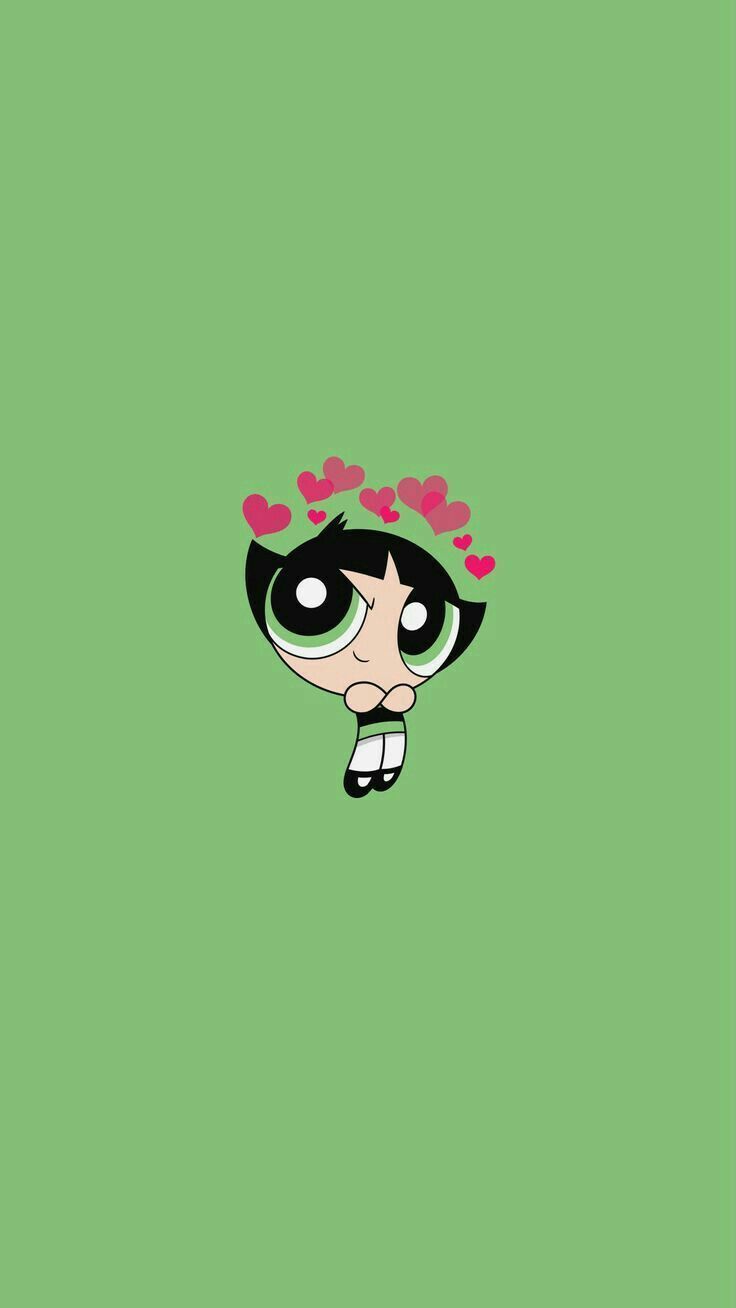 powerpuff gırls blossom cute. iPhone wallpaper green, Wallpaper iphone cute, Cartoon wallpaper iphone