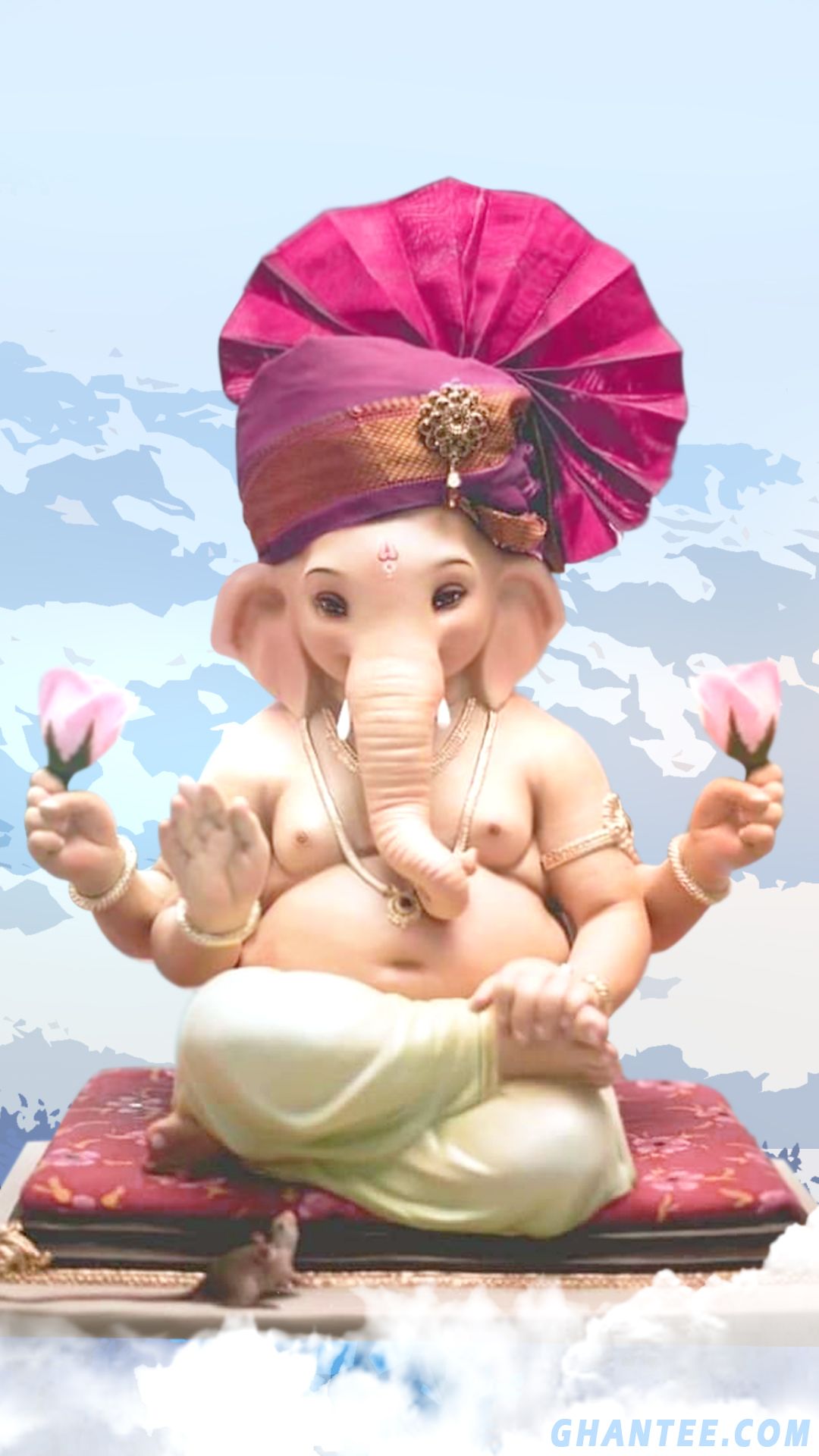 Flora background ganesh Wallpapers Download  MobCup
