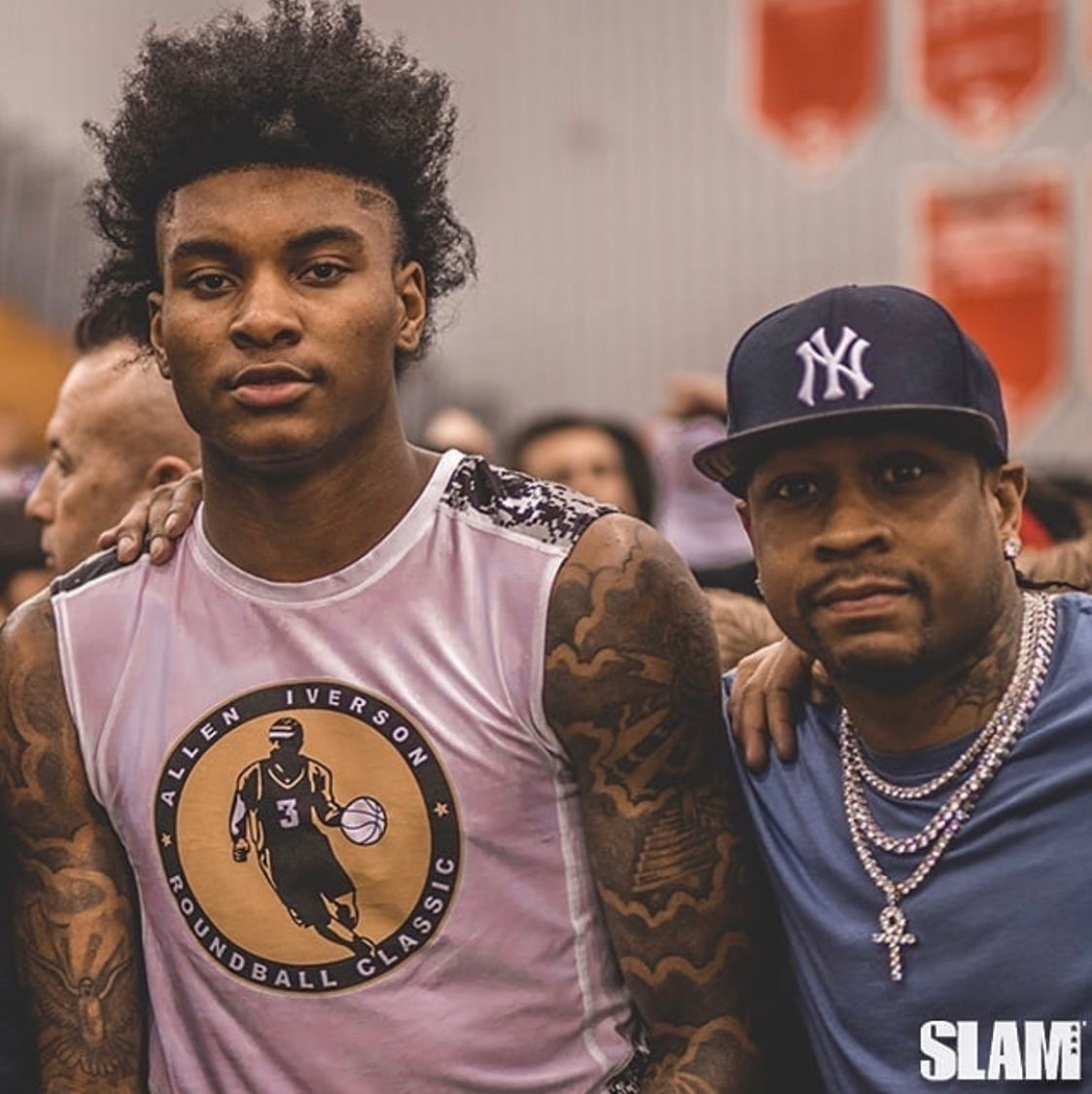 Kevin Porter jr Seattle Product heading to USC kicking it with Allen Iverson at Allen Iverson brand classic. Kevin porter, Allen iverson, Kicks