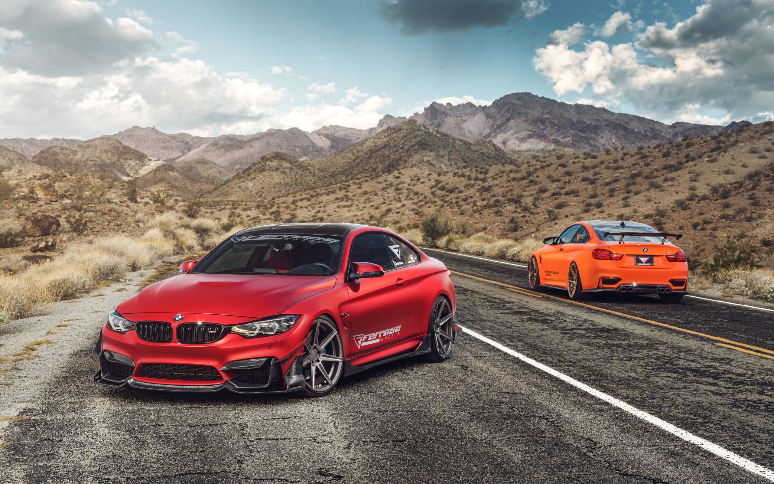 BMW M Orange, Car, Red, Sport Car Wallpaper