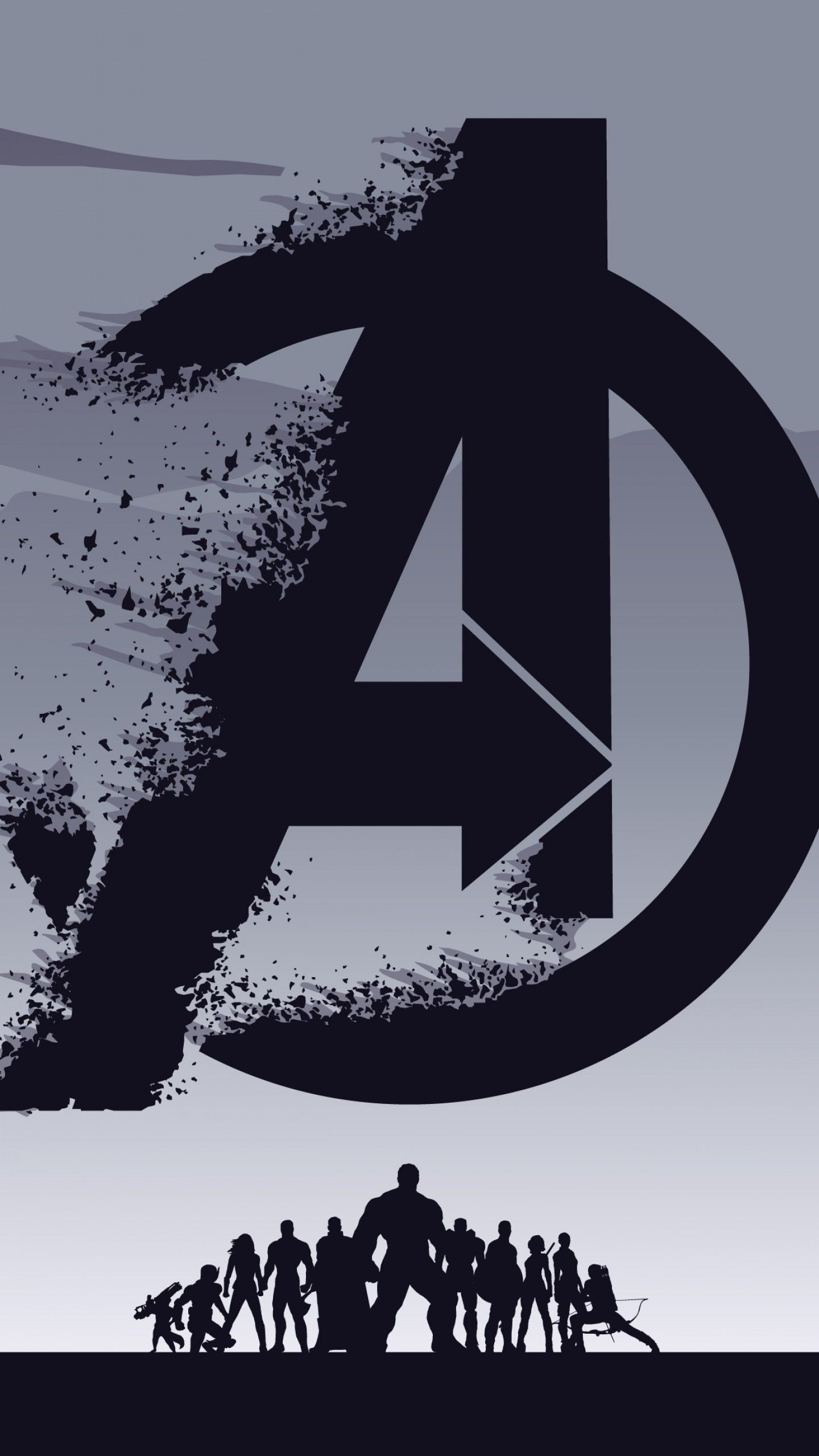 Wallpaper Avengers: Endgame, Minimal art, 4K, Movies,. Wallpaper for iPhone, Android, Mobile and Desktop