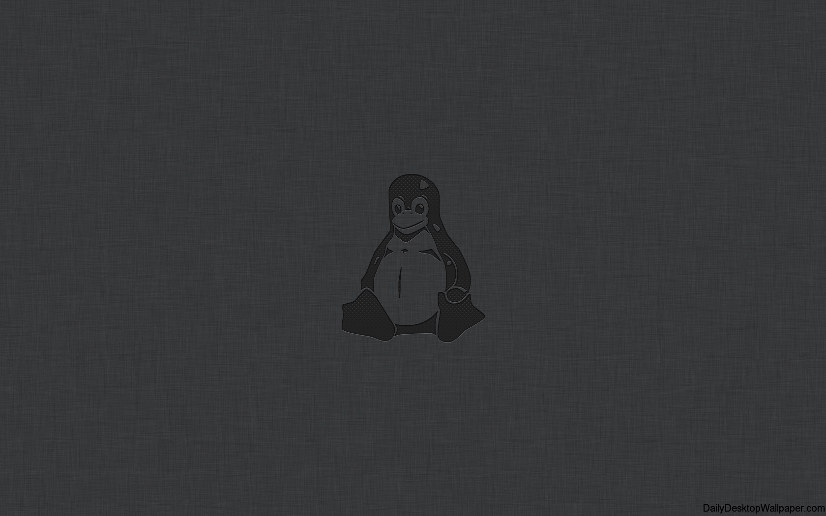 Minimalist Dark Linux Wallpaper