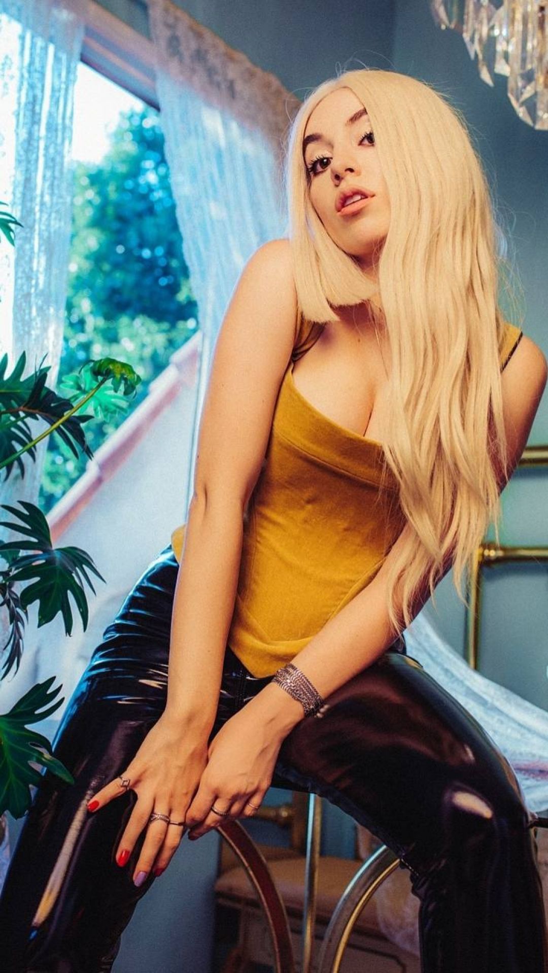 Ava Max, iPhone, Desktop HD Background / Wallpaper (1080p, 4k) (1080x1917) (2021)