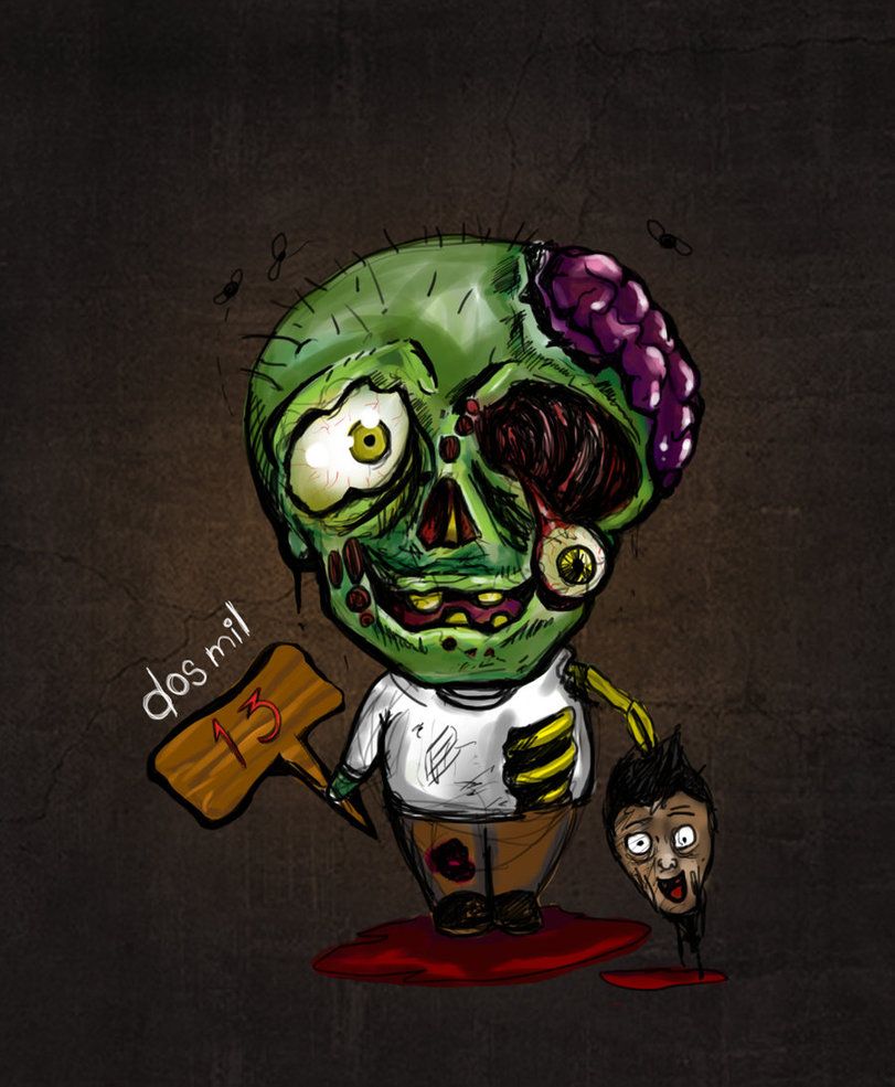 76+ Cute Zombie Wallpapers.