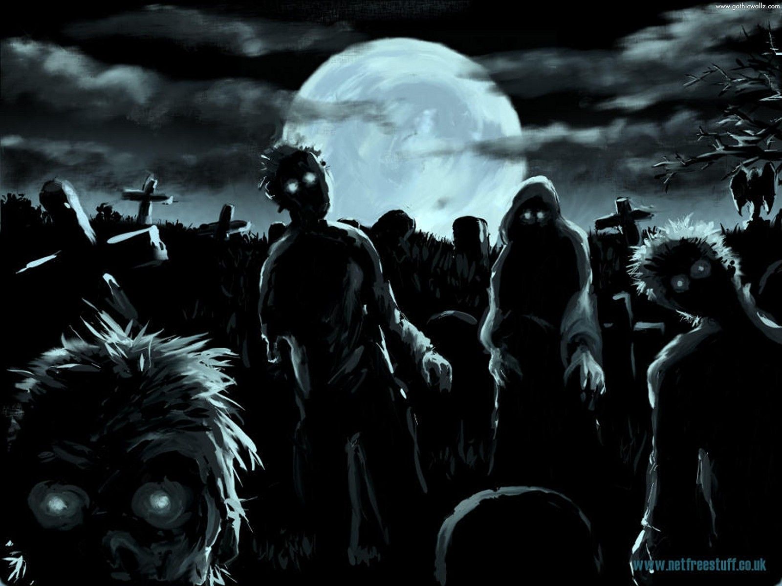 Zombie Background Image