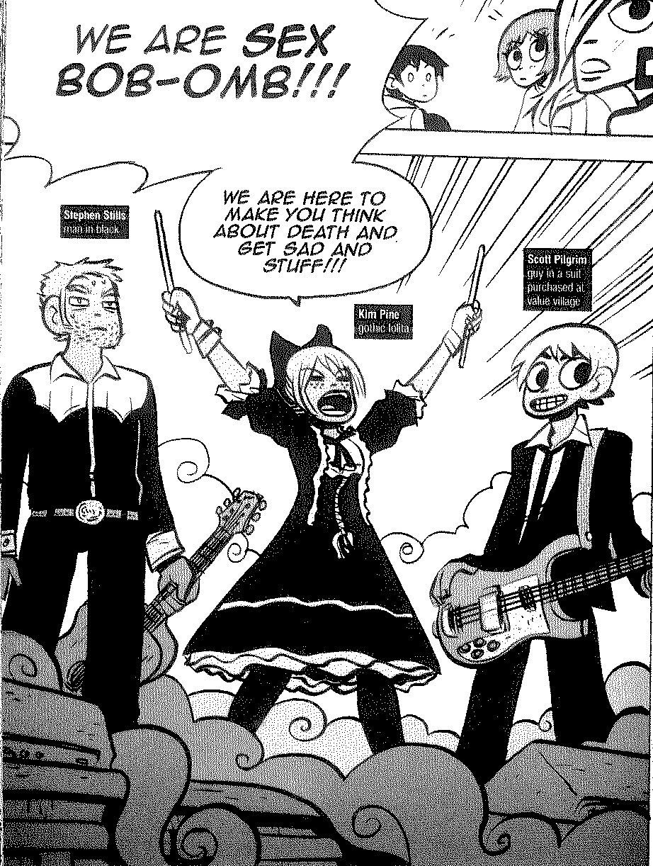 Scott Pilgrim in Panels