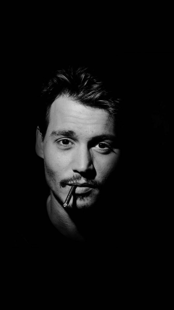 Johnny Depp -Black- wallpaper