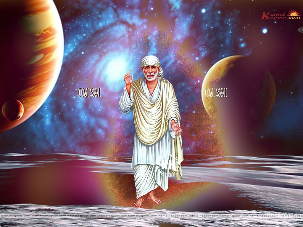 Sai Ram Wallpaper, Sai Baba free desktop wallpaper, Wallpaper