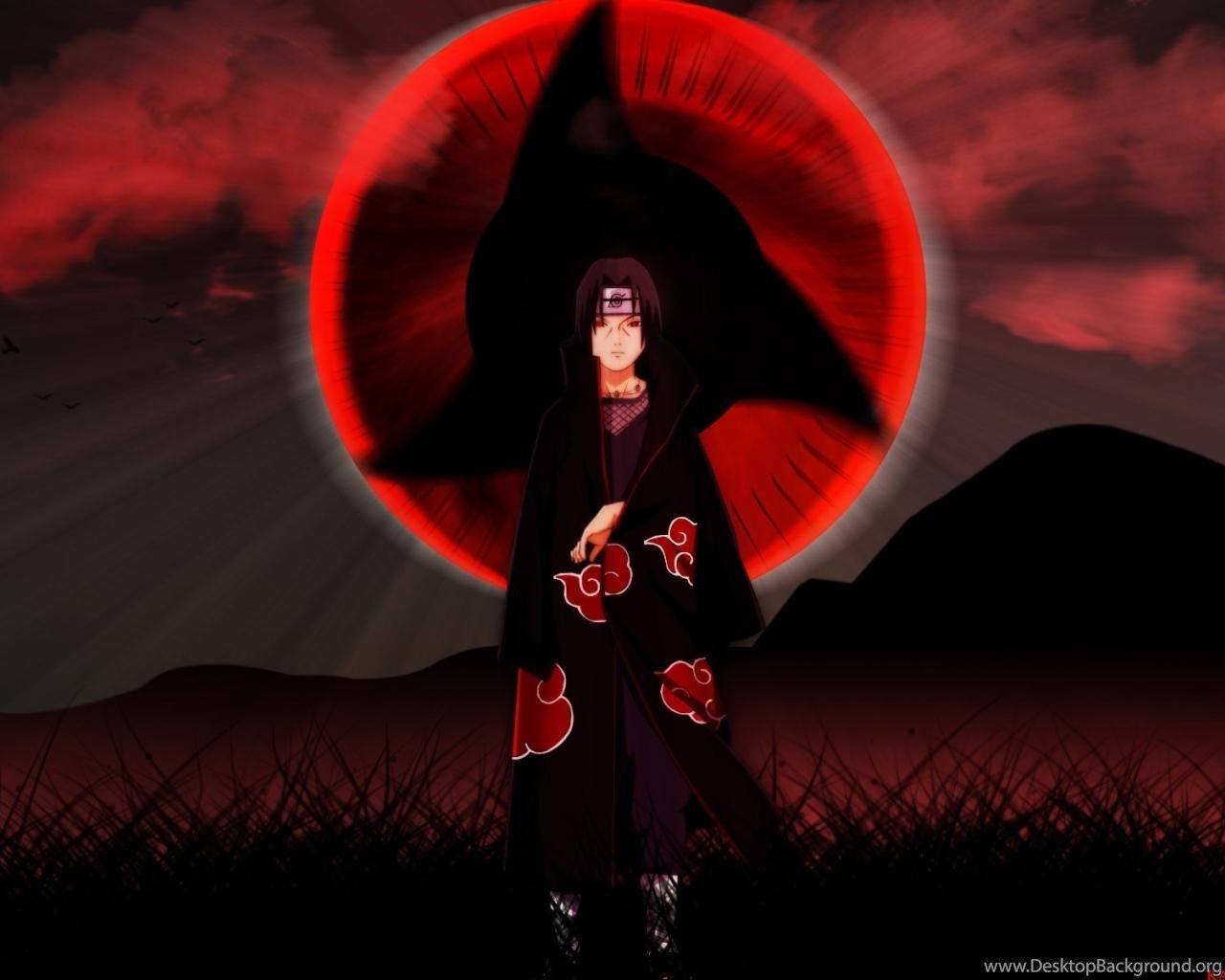 Naruto Akatsuki Sharingan HD Wallpaper Desktop Background