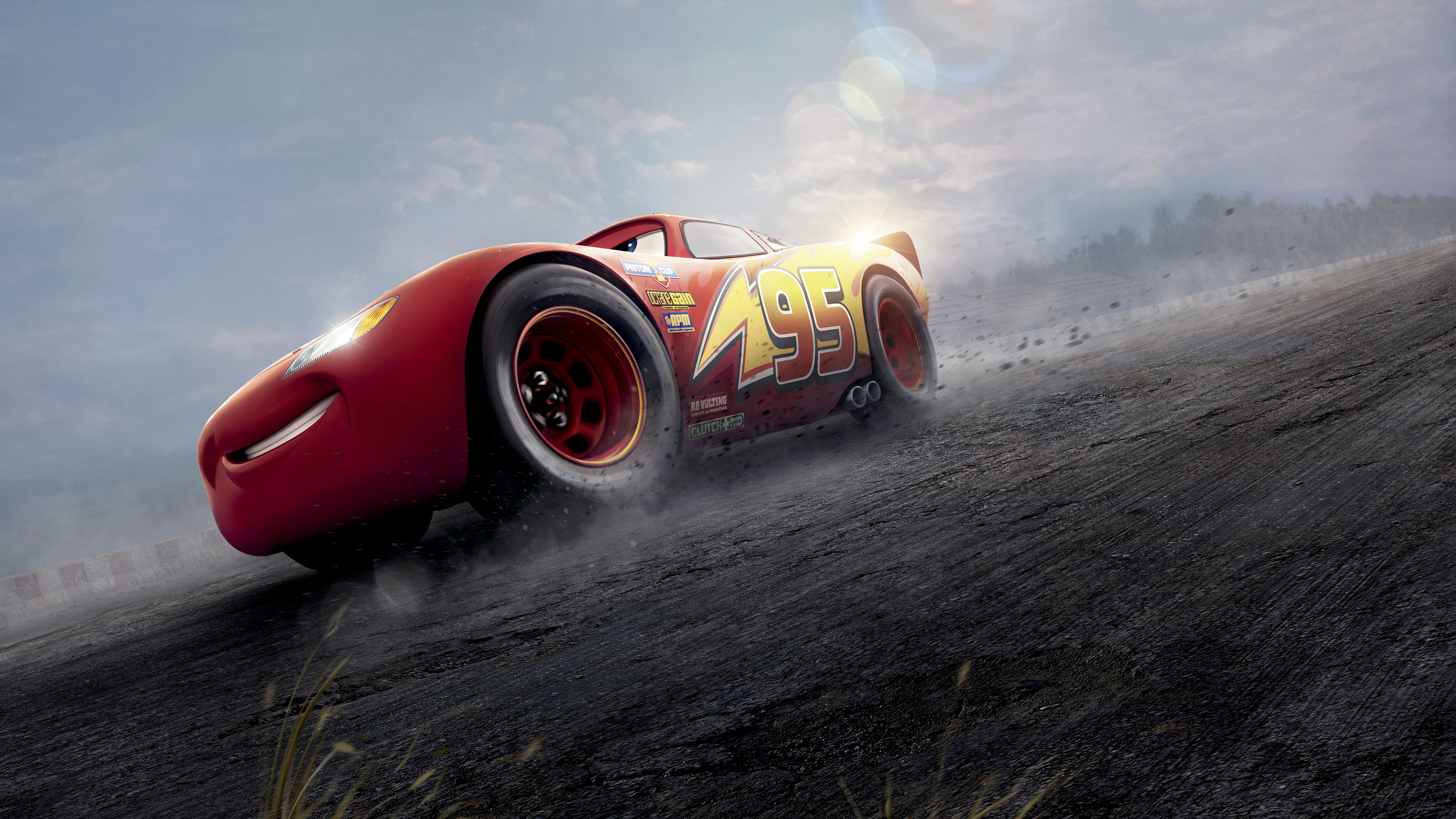 Cars 3 Red Lightning McQueen 8k 8k HD 4k Wallpaper, Image, Background, Photo and Picture