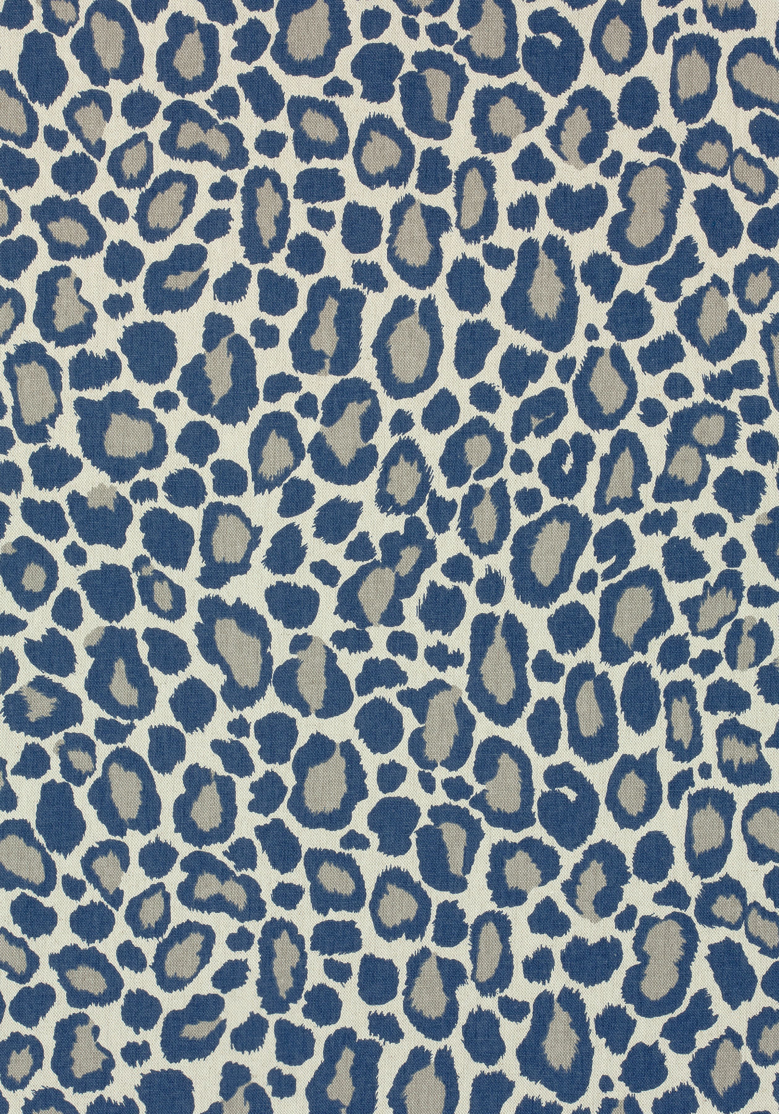 AFRICAN LEOPARD, Navy, AF Collection Manor from Anna French. African leopard, Anna french, Leopard print fabric