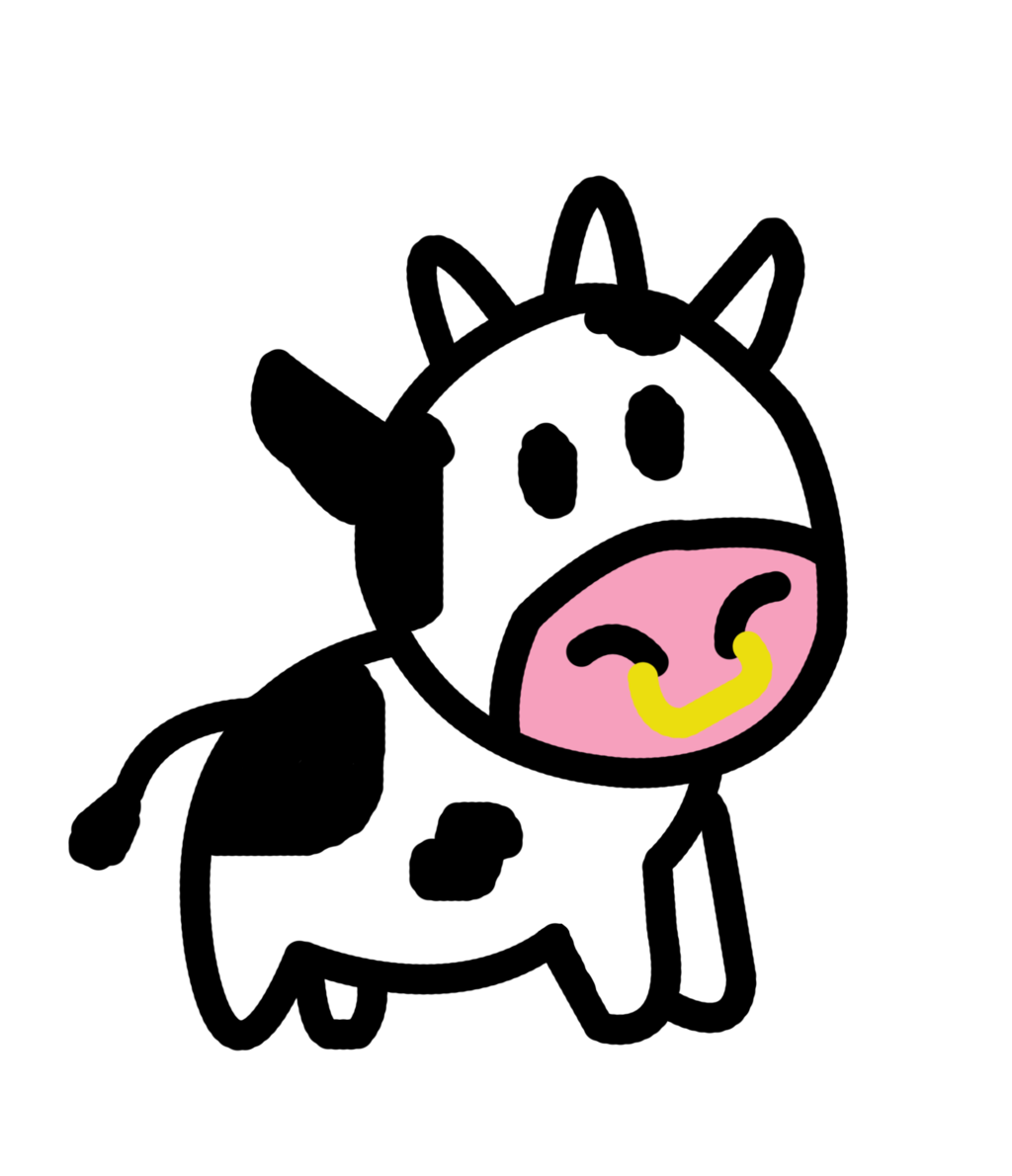 Free Cartoon Cow Image, Download Free Clip Art, Free Clip Art on Clipart Library