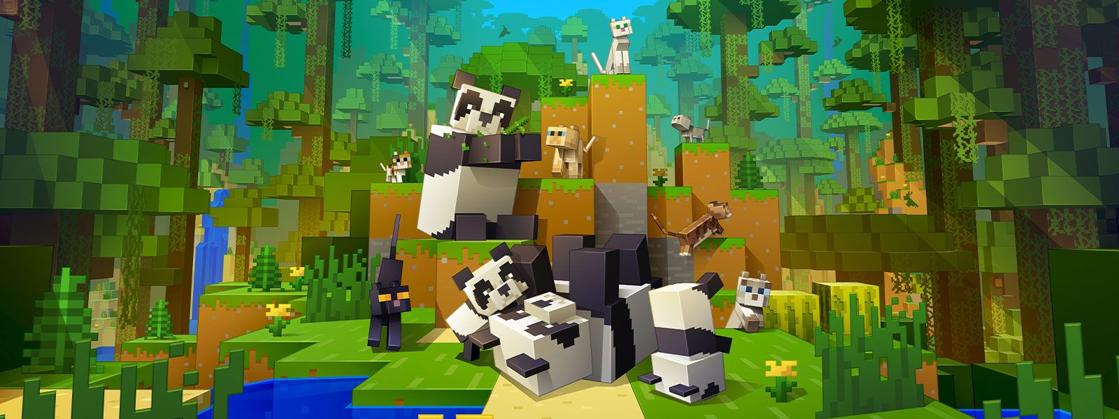 Minecraft Cats And Pandas