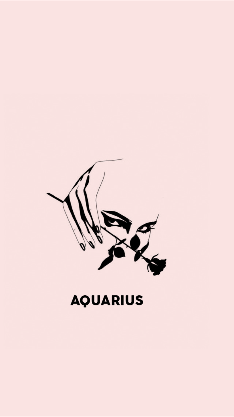 IPHONE Wallpaper. Aquarius aesthetic, Aquarius art, Zodiac signs