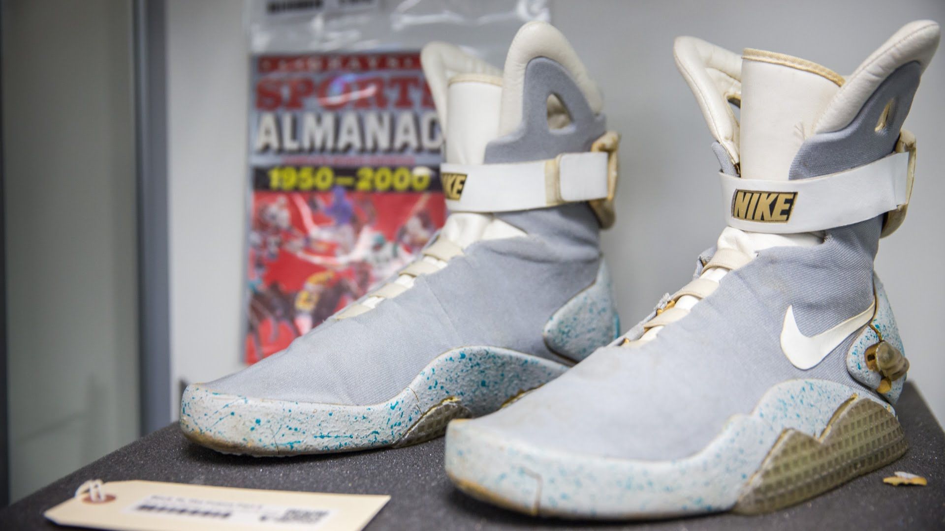 The Real Nike Air Mag Worn By Marty McFly Actually Still Exists Today! • KicksOnFire.com