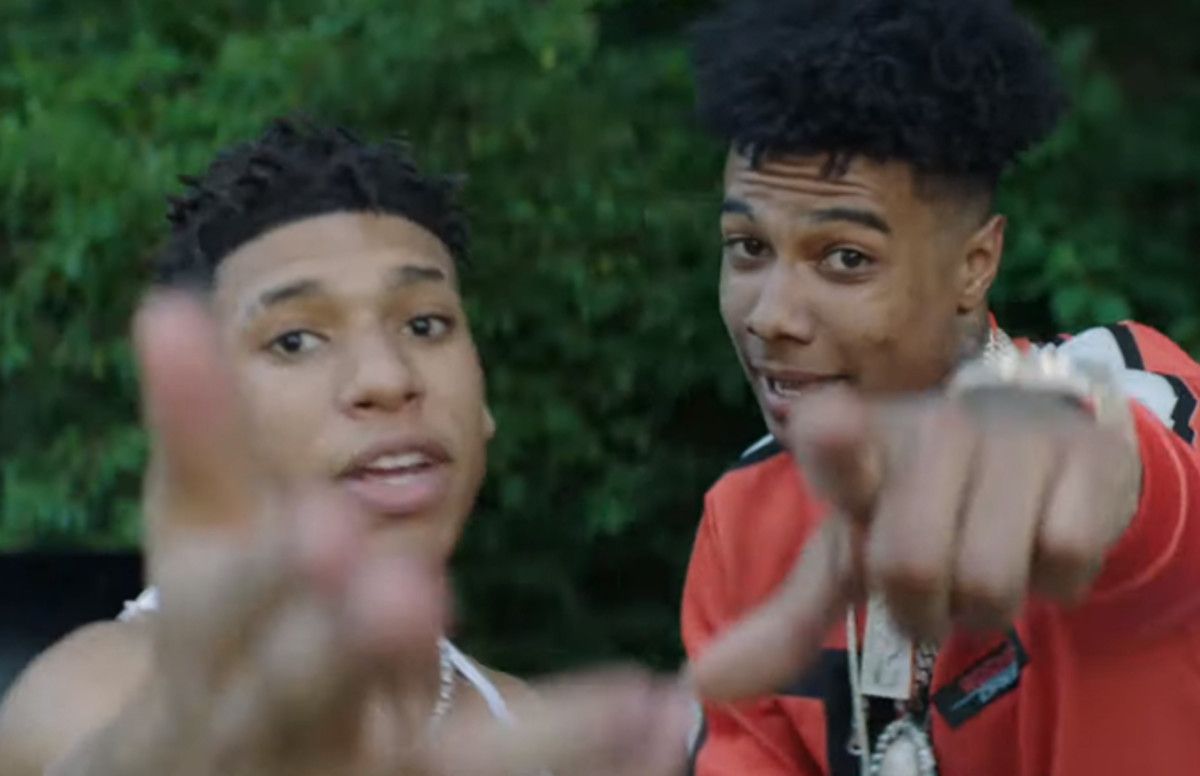 16 Year Old Rapper NLE Choppa Recruits Blueface For Shotta Flow Remix Video
