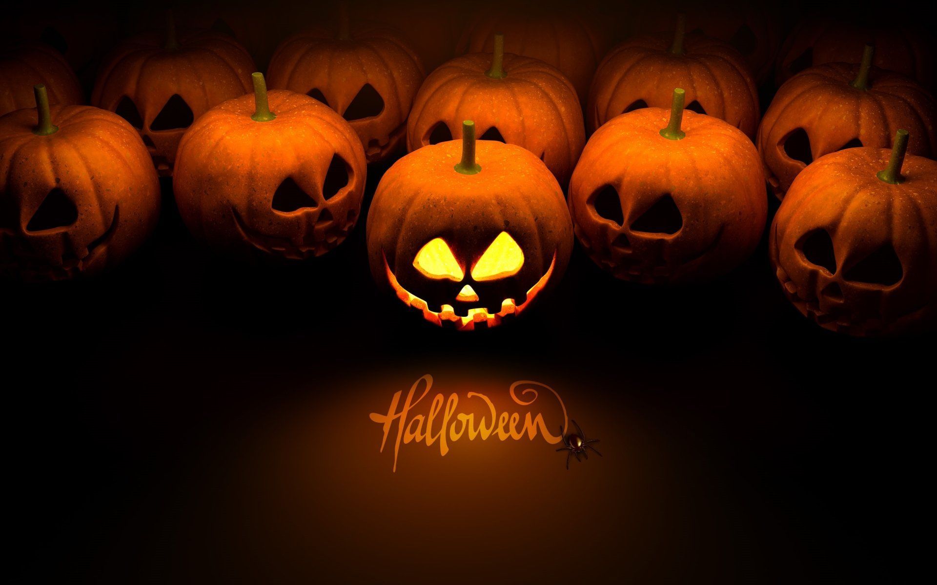 Holiday Halloween Holiday Jack O' Lantern Wallpaper. Halloween Wallpaper Background, Halloween Wallpaper, Cute Desktop Wallpaper