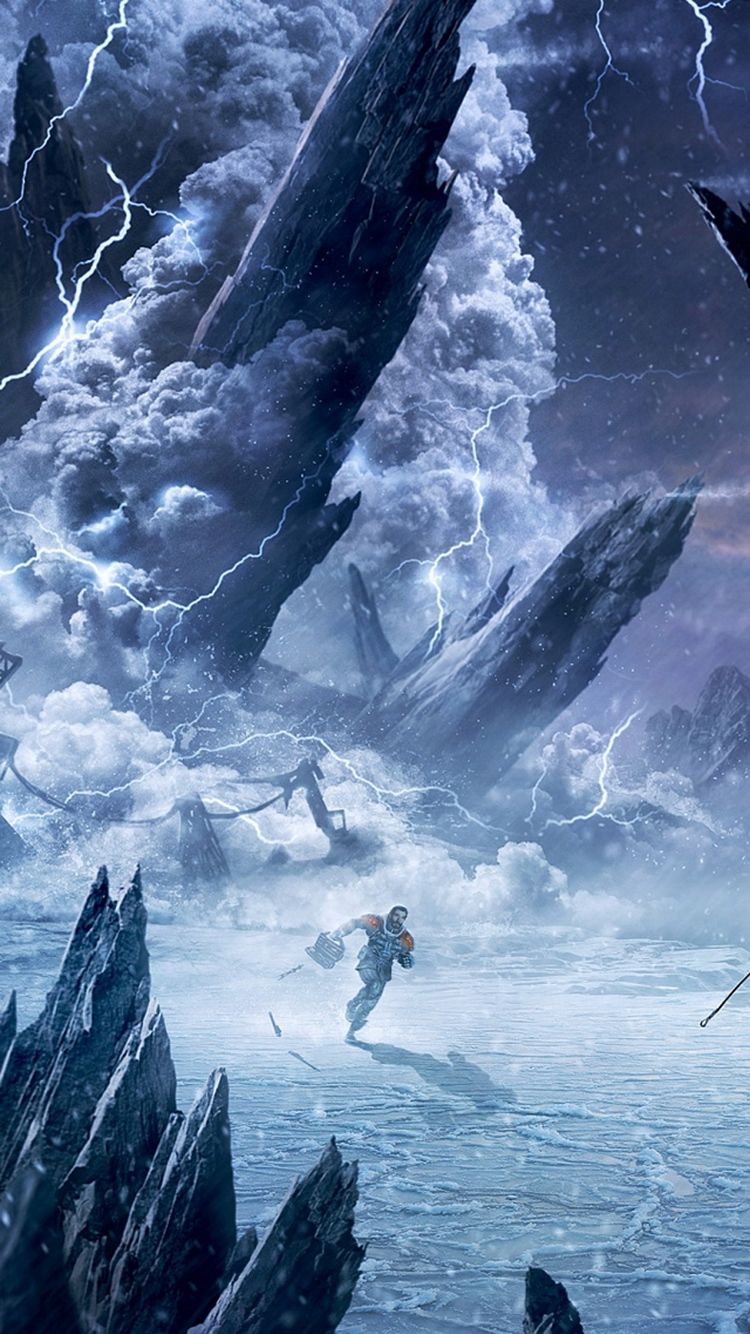 Lost Planet 3 Artwork iPhone 6 Wallpaper HD