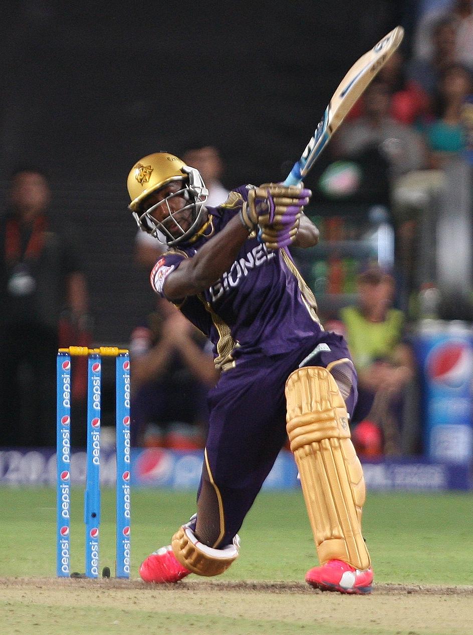 Andre Russell Scored A 36 Ball 66 To Help Kolkata Knight Class Cricket