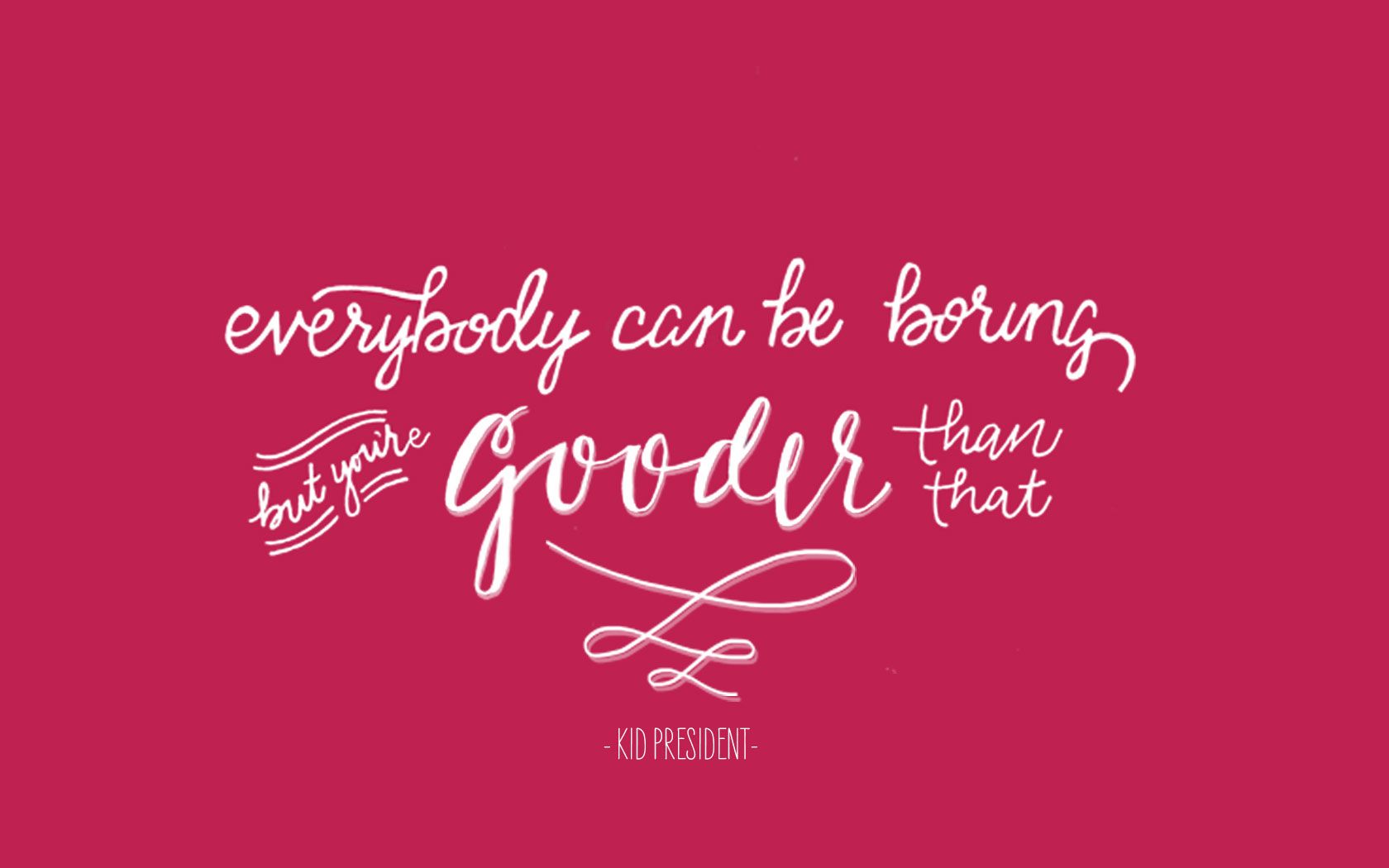 Pep Talk Day 5 + Desktop Wallpaper