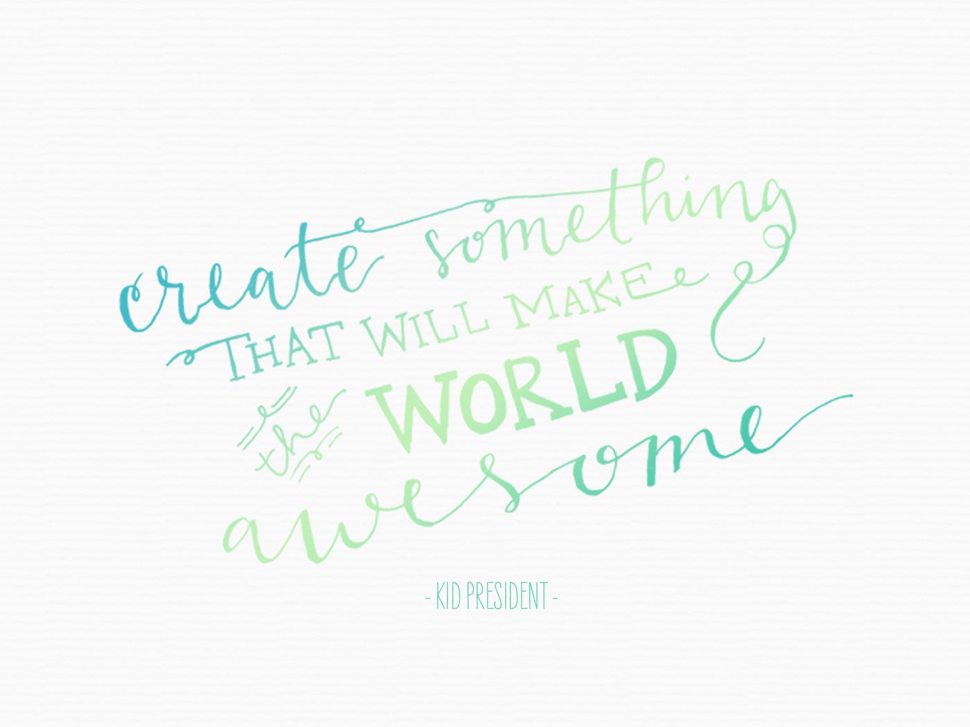 Pep Talk Day 5 + Desktop Wallpaper