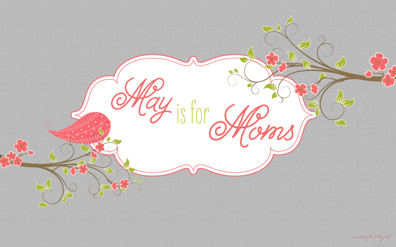 Another Freebie Wallpaper For Moms!. Fancy Girl Designs