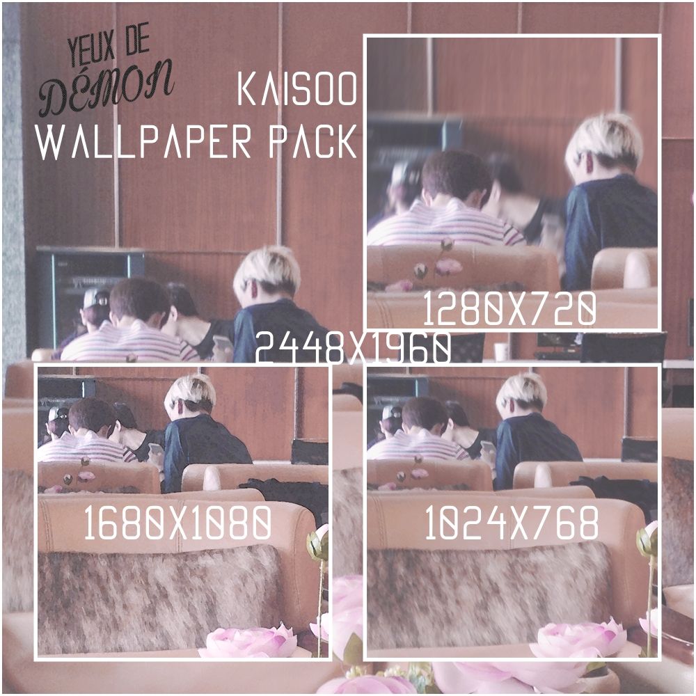 Freebie KaiSoo wallpaper Pack