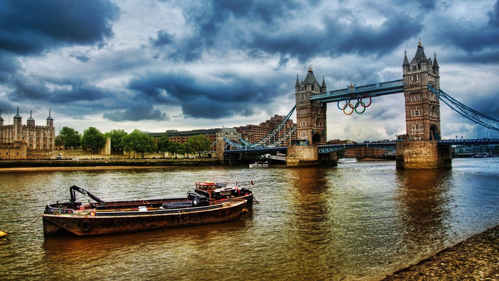 Beautiful River Thames Wallpaper Collection Zone