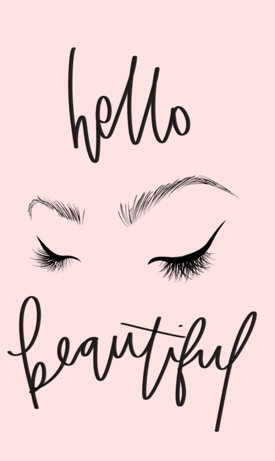 Hello Beautiful! Red Aspen Lashes & Beauty. Makeup wallpaper, Makeup quotes, Beauty wallpaper