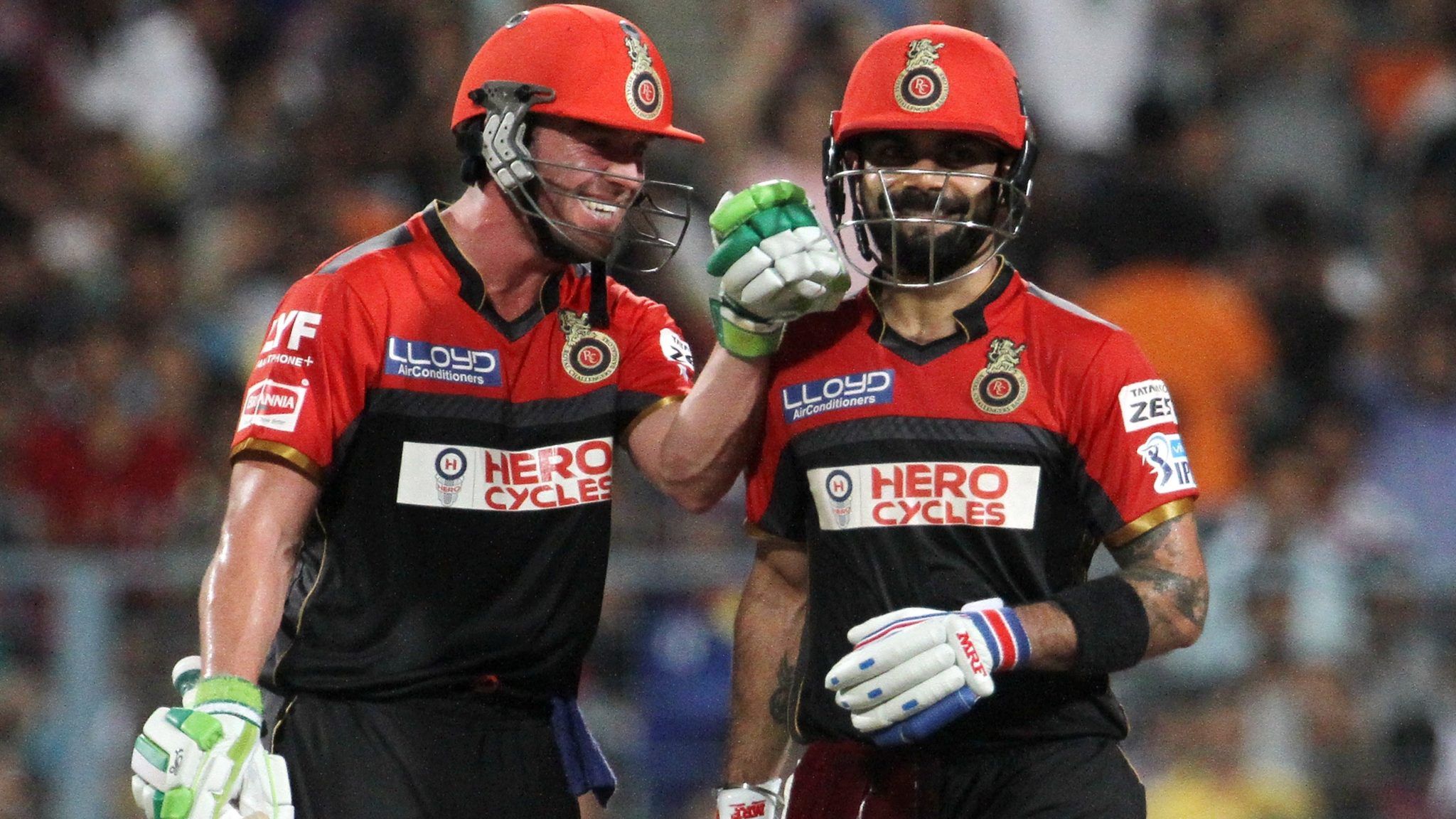 Virat Kohli and ABD send out special messages to the RCB fans