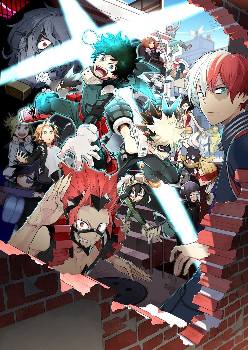 My Hero Academia Manga Art Wallpapers - Wallpaper Cave